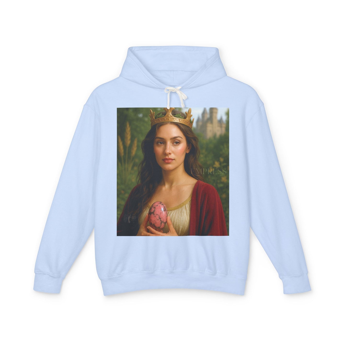 Empress Rhodonite Unisex Lightweight Hooded Sweatshirt