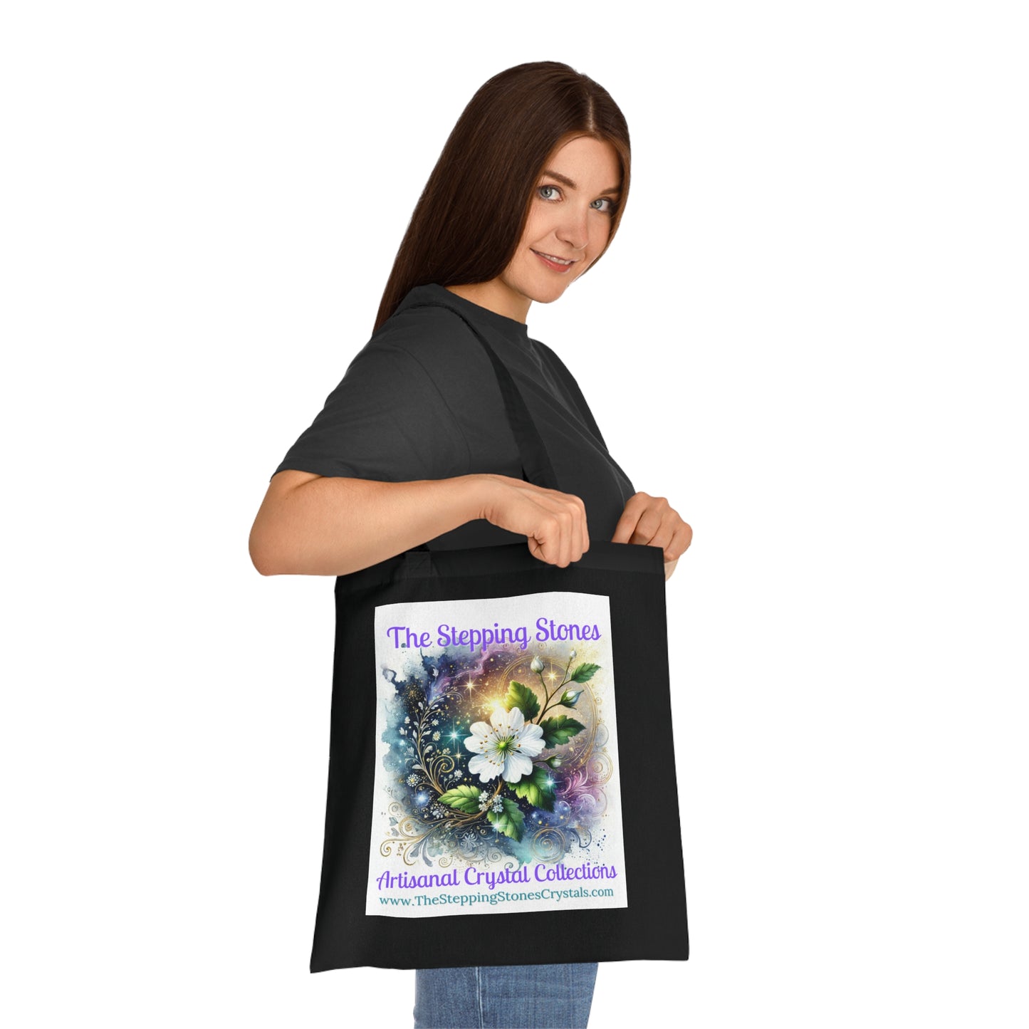 Artisan Hawthorn Cotton Tote - Eco-Friendly Shopping Bag for Everyday Use