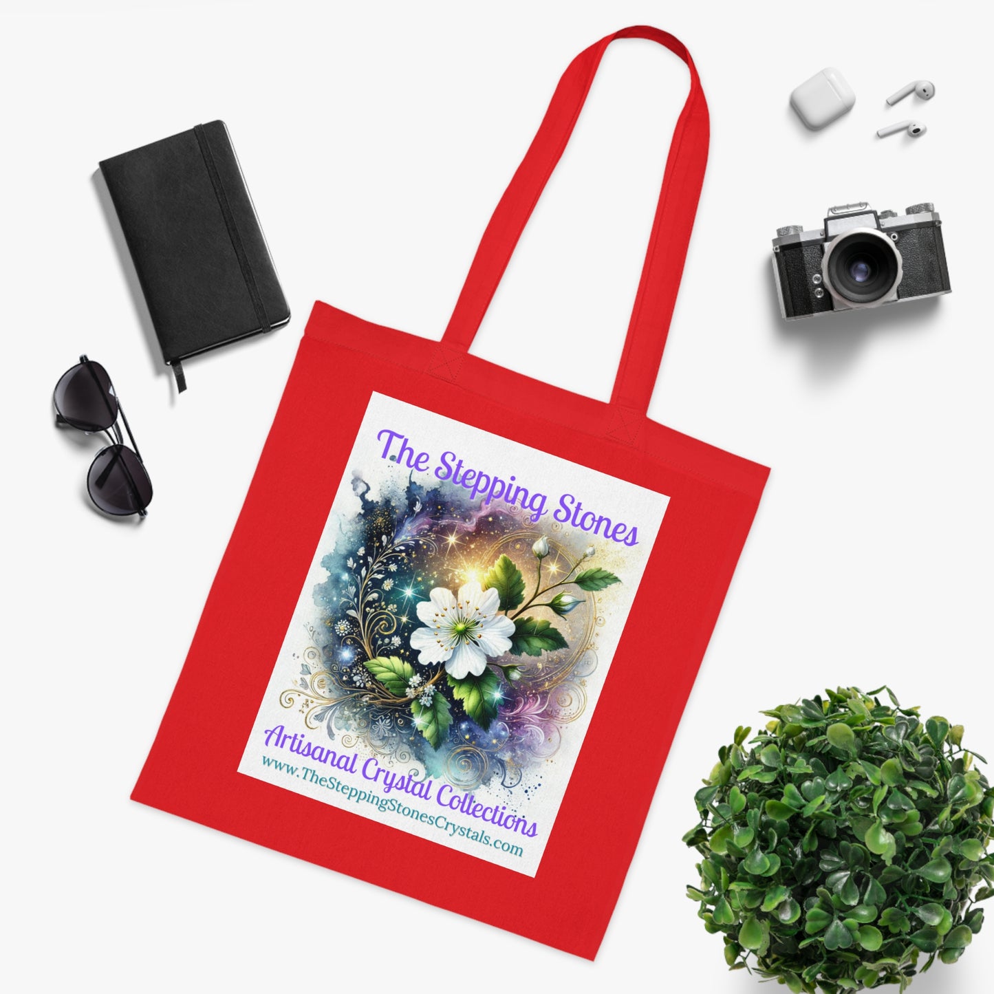 Artisan Hawthorn Cotton Tote - Eco-Friendly Shopping Bag for Everyday Use
