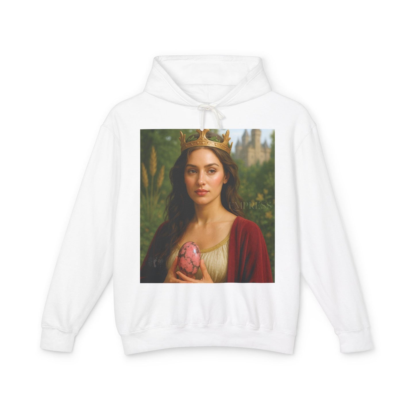Empress Rhodonite Unisex Lightweight Hooded Sweatshirt