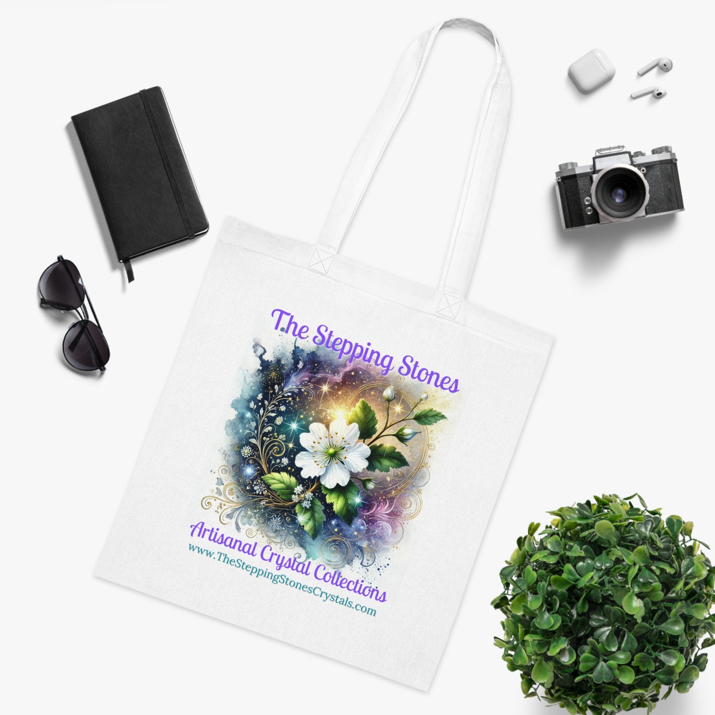 Artisan Hawthorn Cotton Tote - Eco-Friendly Shopping Bag for Everyday Use