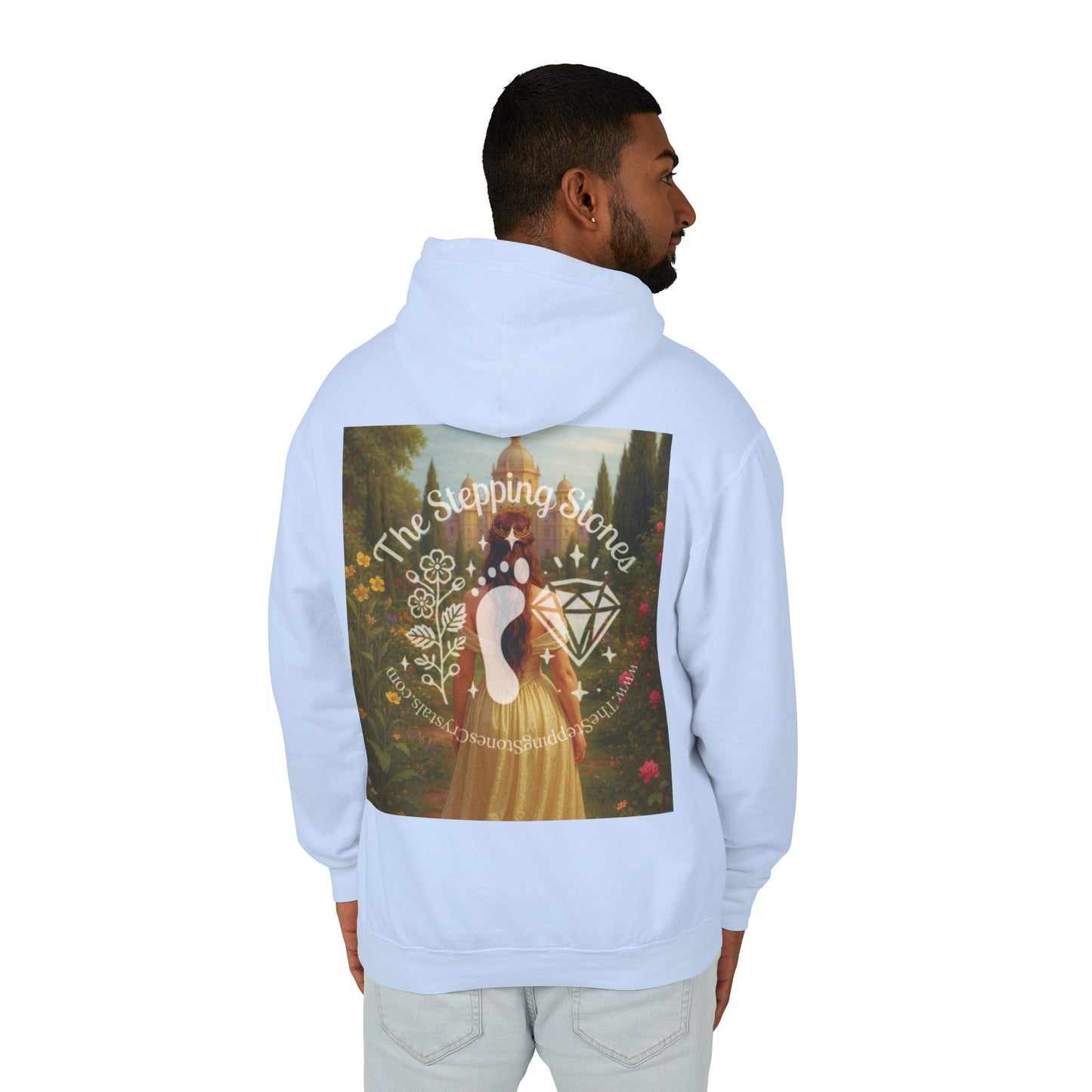 Empress Rhodonite Unisex Lightweight Hooded Sweatshirt