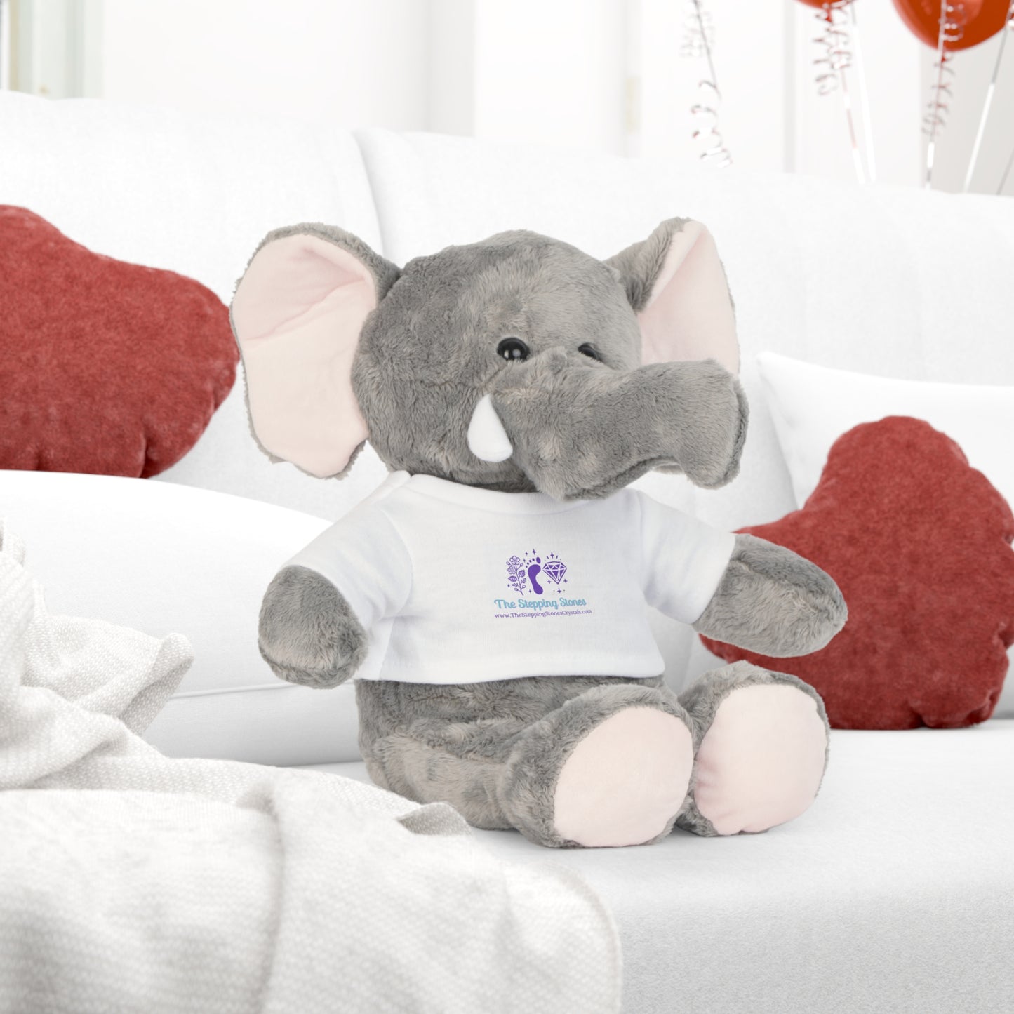 The Stepping Stones Stuffie- Bear, Bunny, Elephant, Sheep