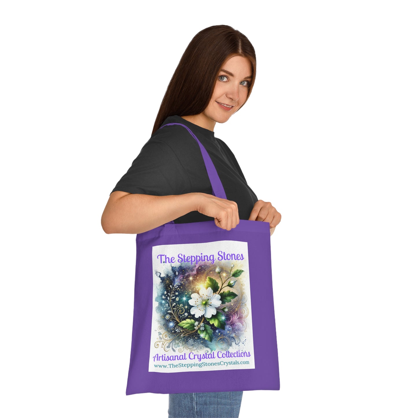 Artisan Hawthorn Cotton Tote - Eco-Friendly Shopping Bag for Everyday Use