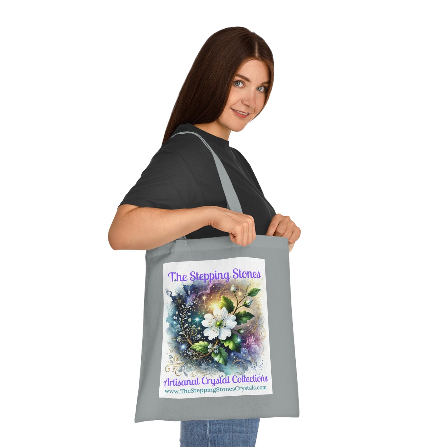 Artisan Hawthorn Cotton Tote - Eco-Friendly Shopping Bag for Everyday Use