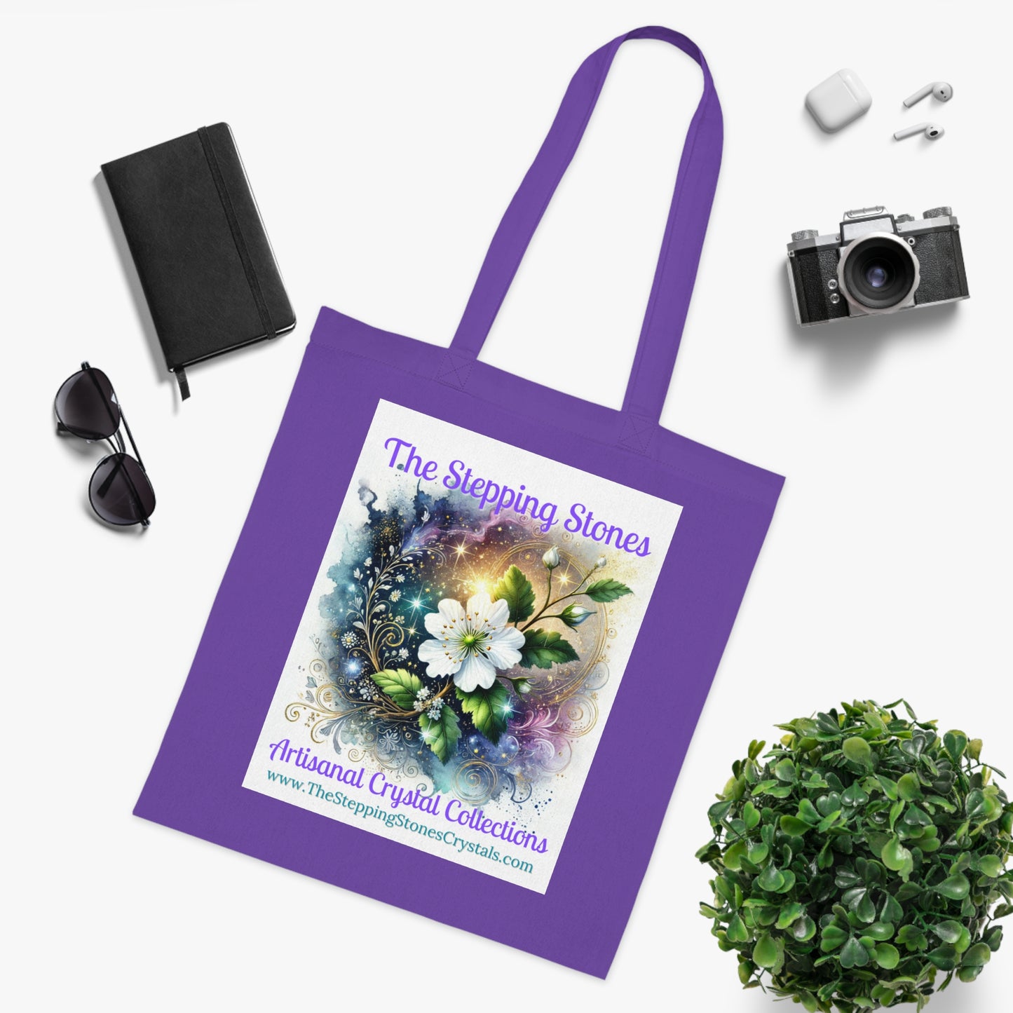 Artisan Hawthorn Cotton Tote - Eco-Friendly Shopping Bag for Everyday Use