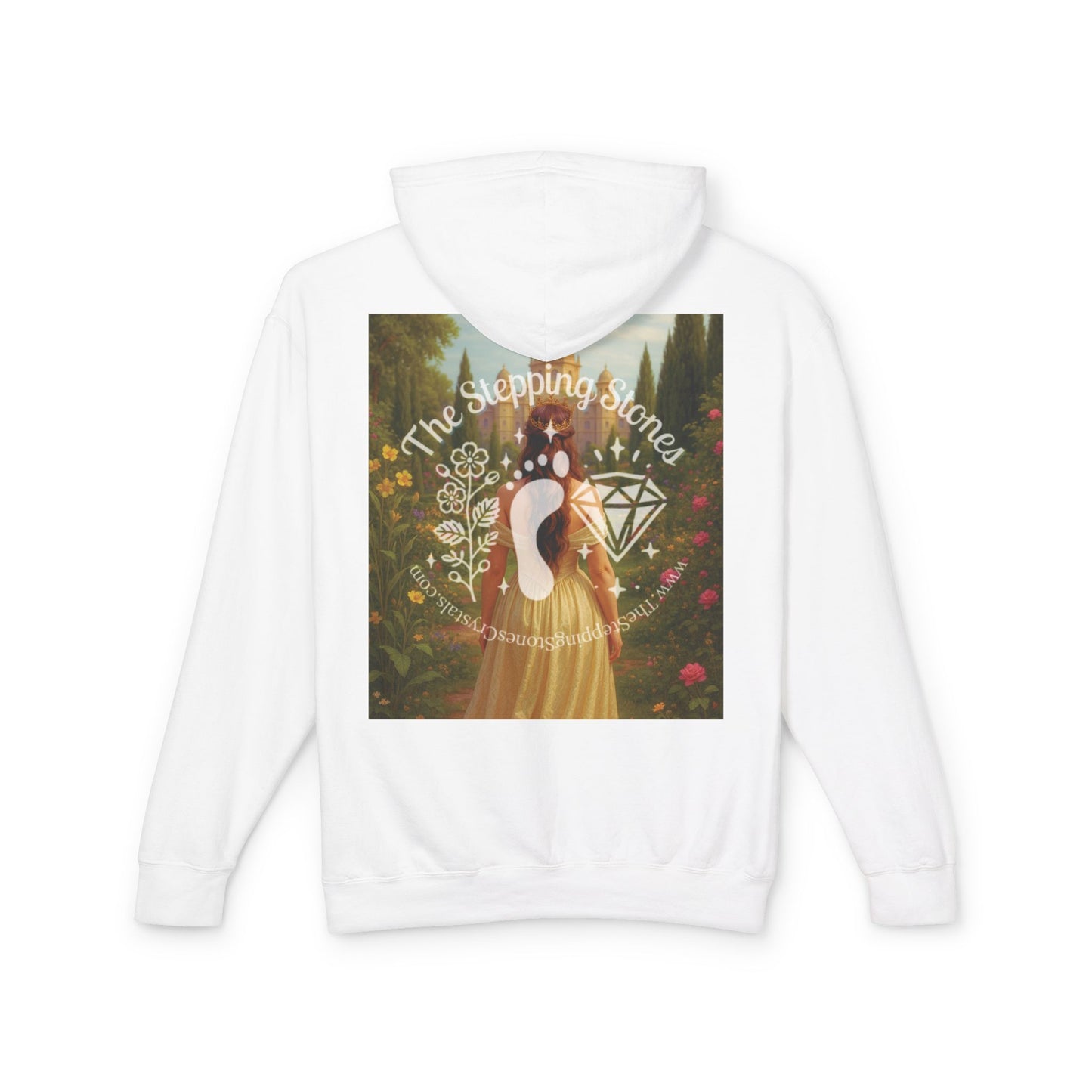 Empress Rhodonite Unisex Lightweight Hooded Sweatshirt