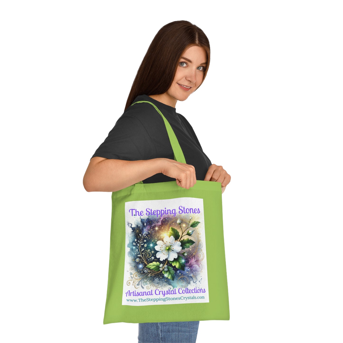 Artisan Hawthorn Cotton Tote - Eco-Friendly Shopping Bag for Everyday Use