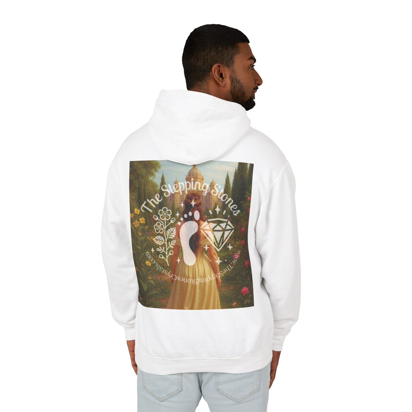 Empress Rhodonite Unisex Lightweight Hooded Sweatshirt