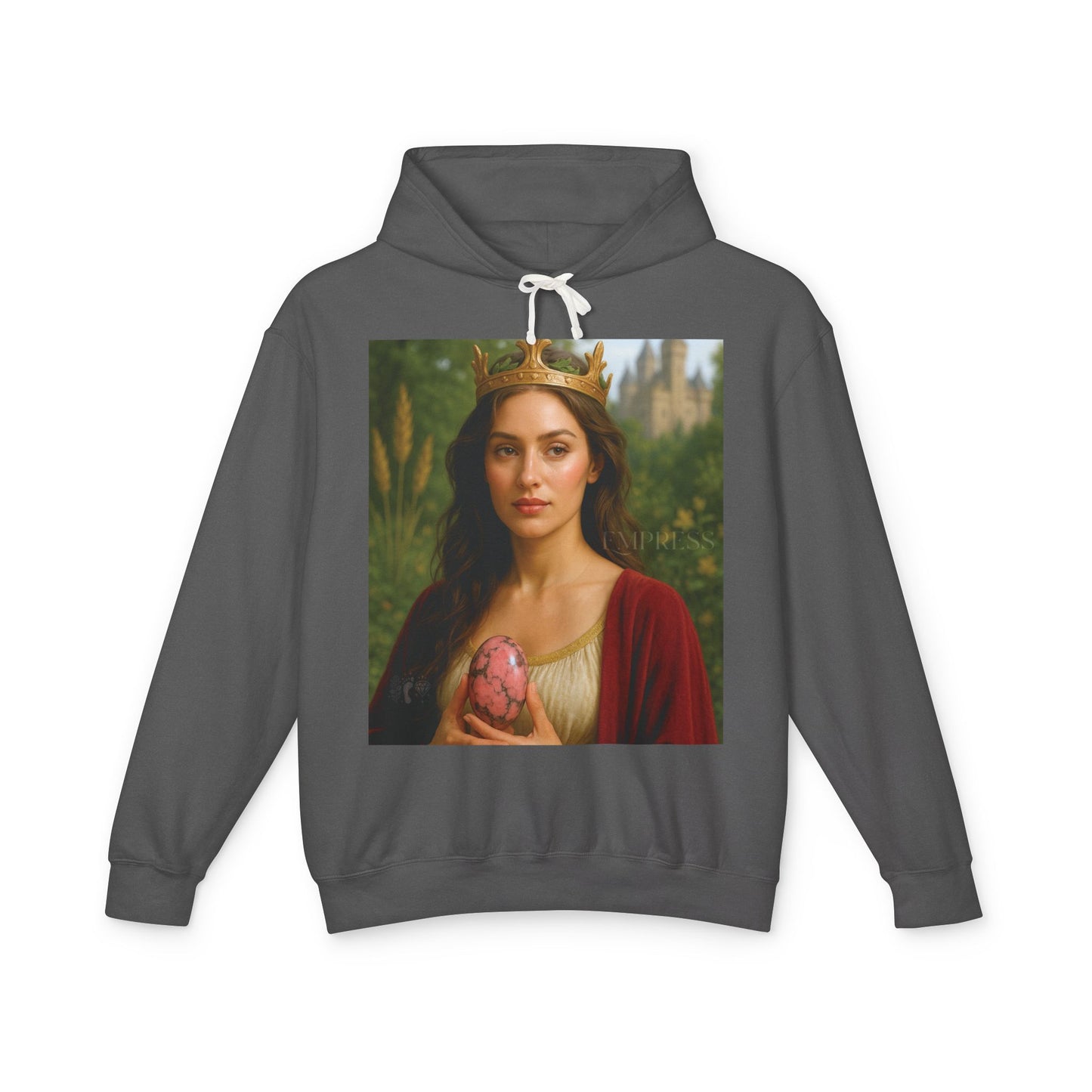 Empress Rhodonite Unisex Lightweight Hooded Sweatshirt