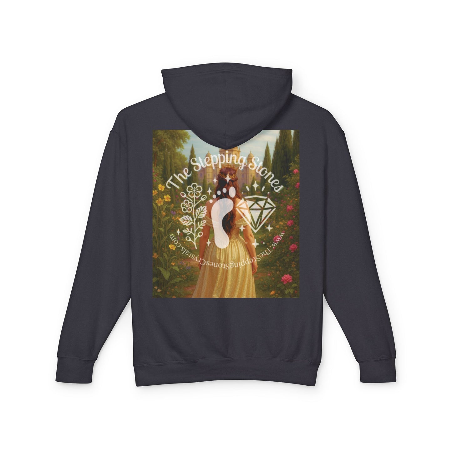 Empress Rhodonite Unisex Lightweight Hooded Sweatshirt