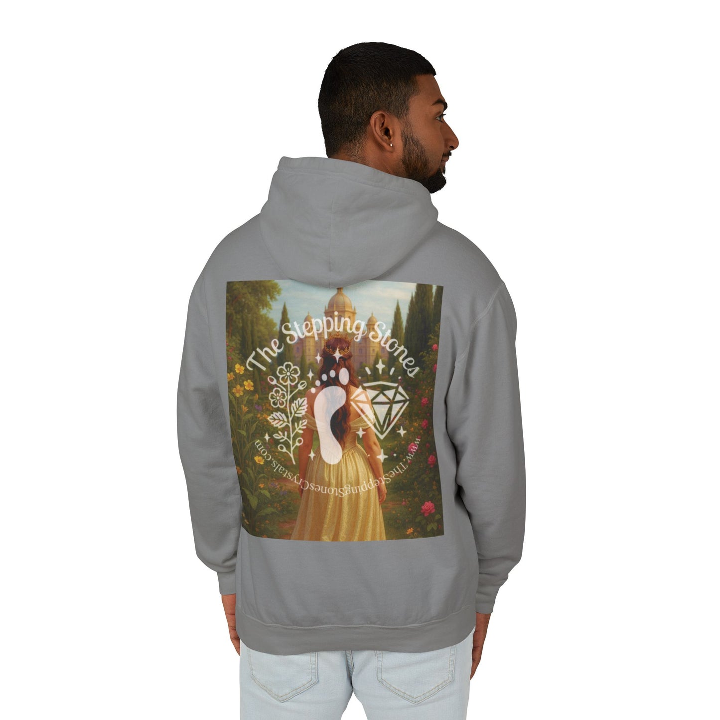 Empress Rhodonite Unisex Lightweight Hooded Sweatshirt