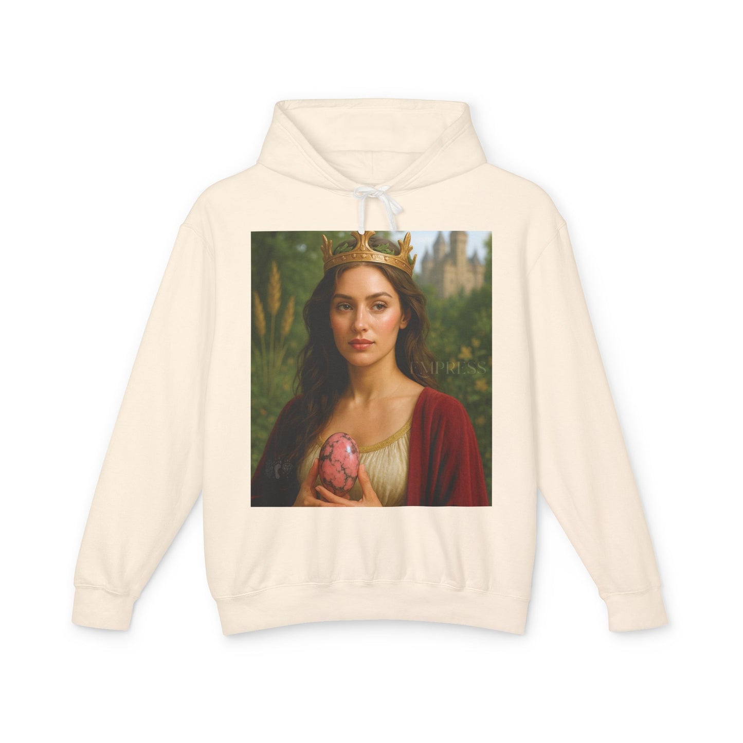 Empress Rhodonite Unisex Lightweight Hooded Sweatshirt