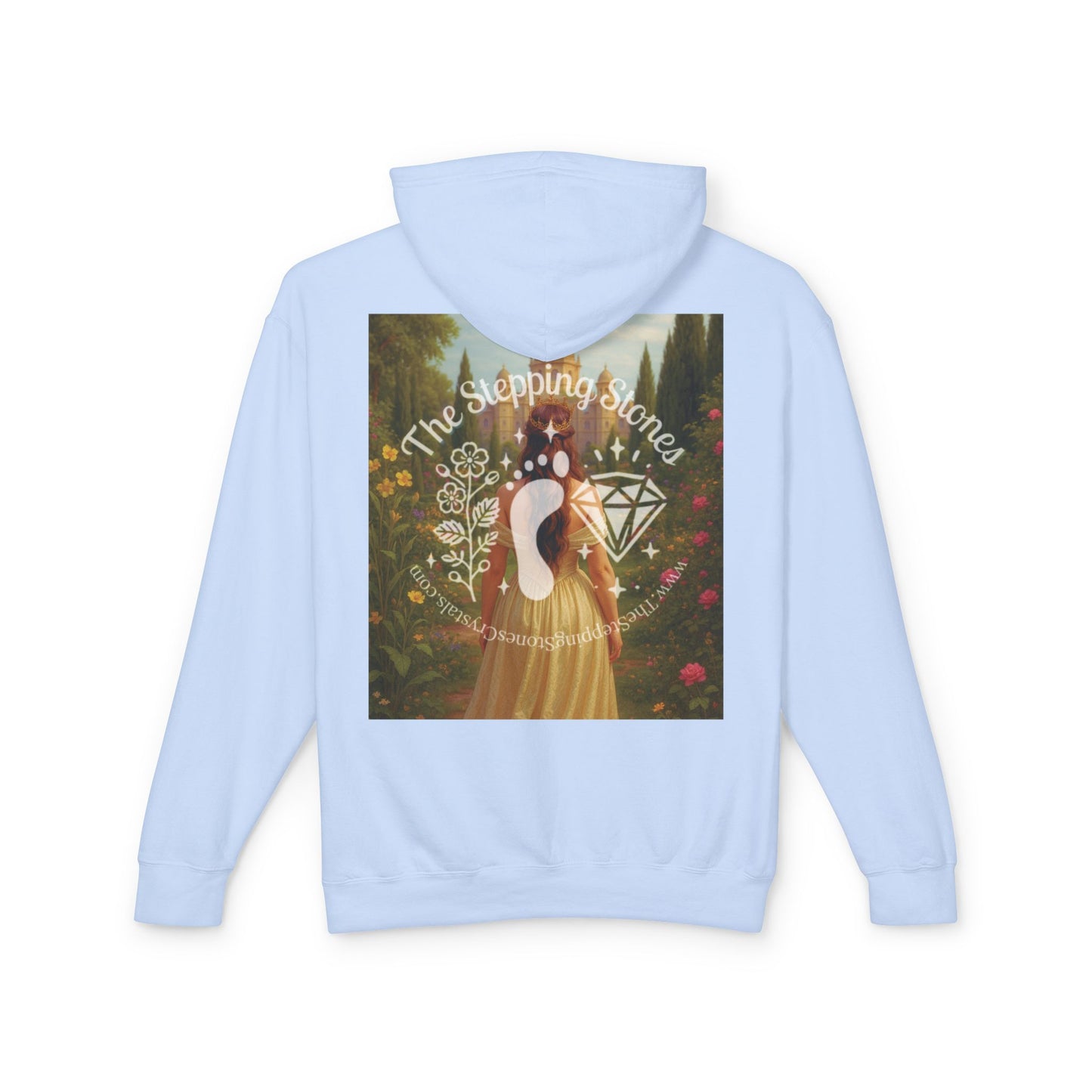 Empress Rhodonite Unisex Lightweight Hooded Sweatshirt