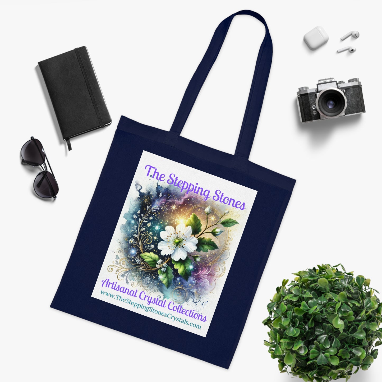 Artisan Hawthorn Cotton Tote - Eco-Friendly Shopping Bag for Everyday Use