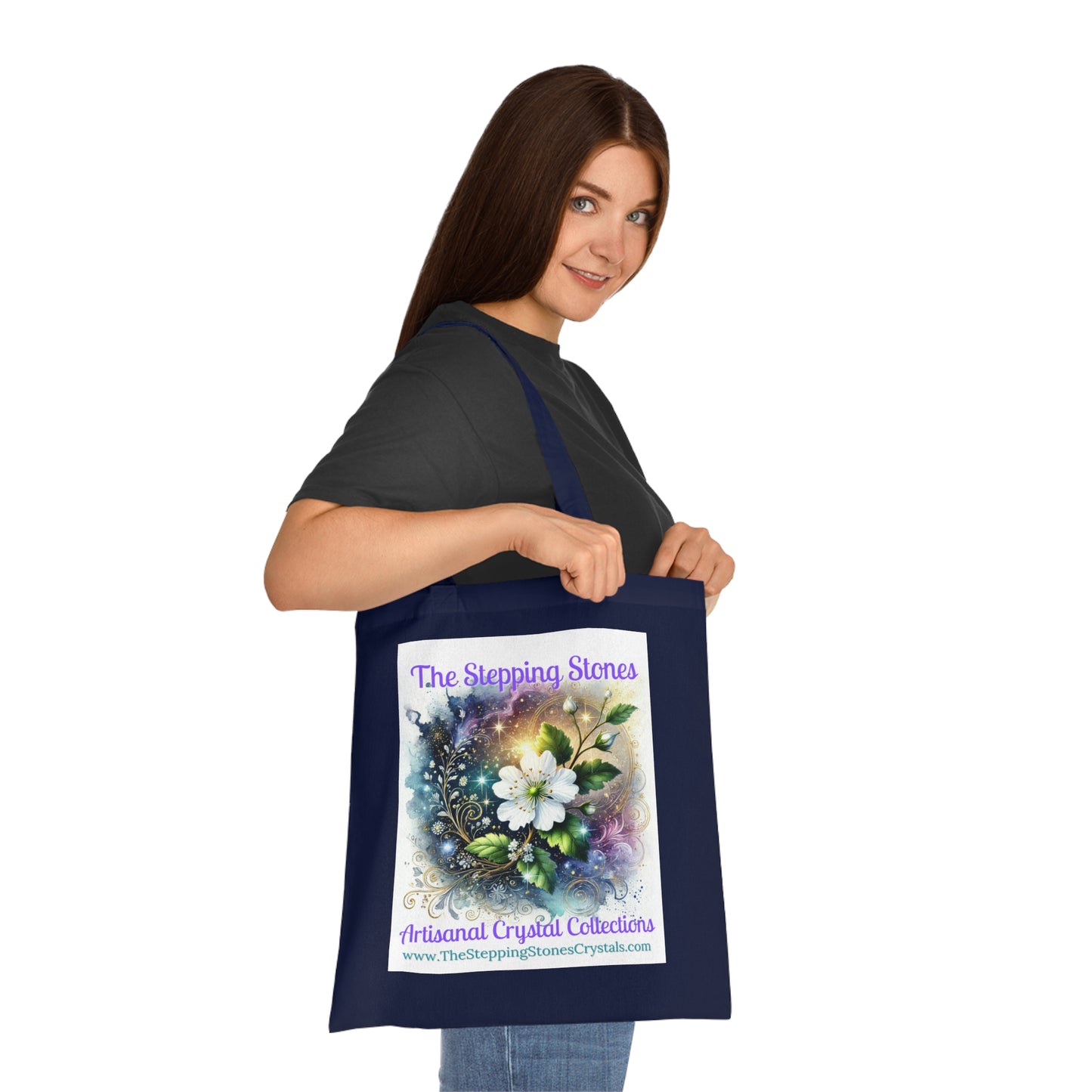 Artisan Hawthorn Cotton Tote - Eco-Friendly Shopping Bag for Everyday Use