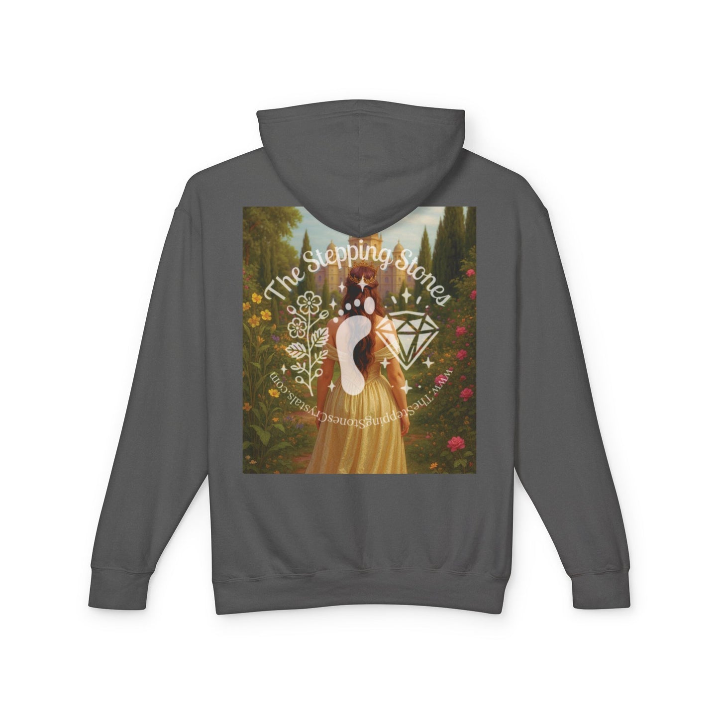 Empress Rhodonite Unisex Lightweight Hooded Sweatshirt