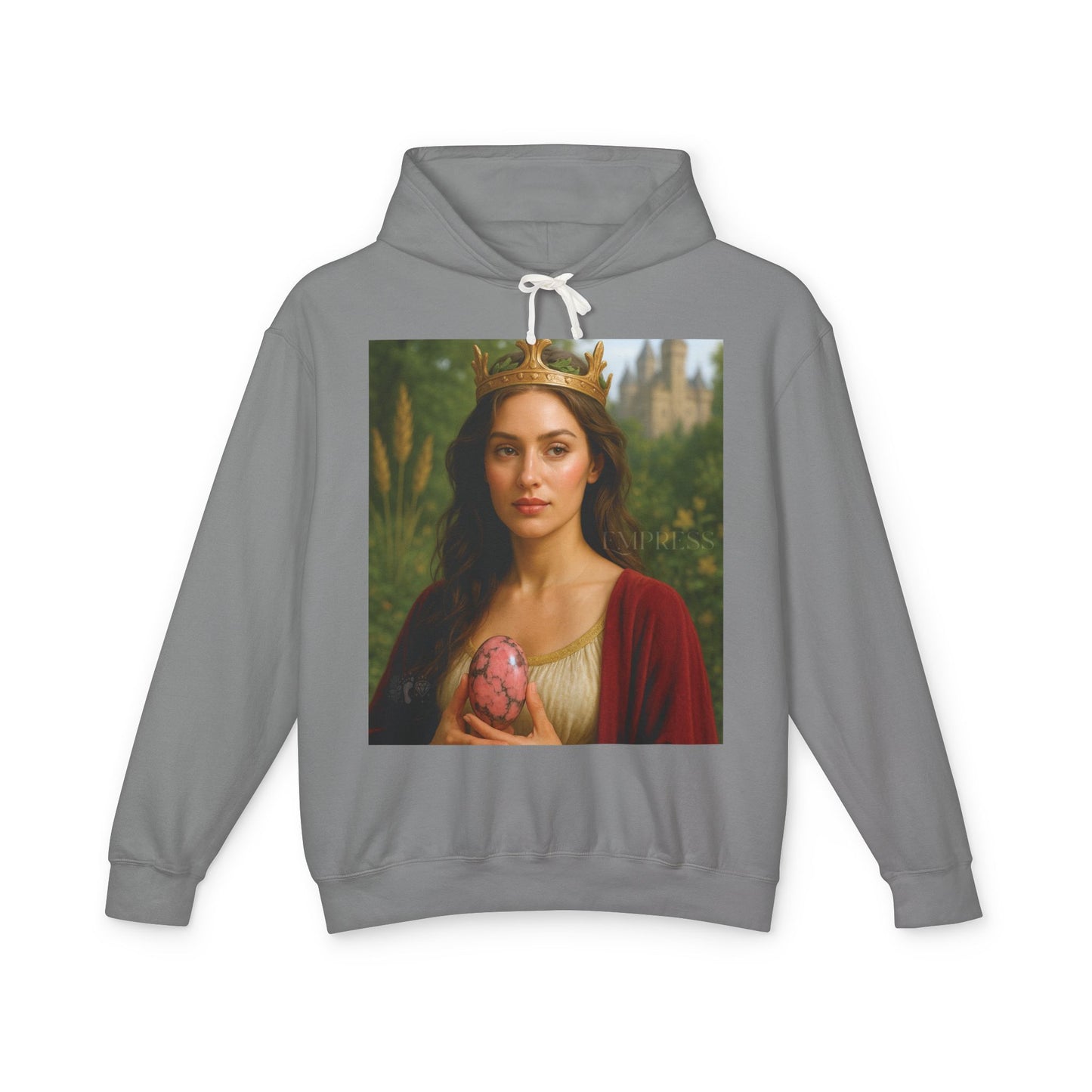 Empress Rhodonite Unisex Lightweight Hooded Sweatshirt