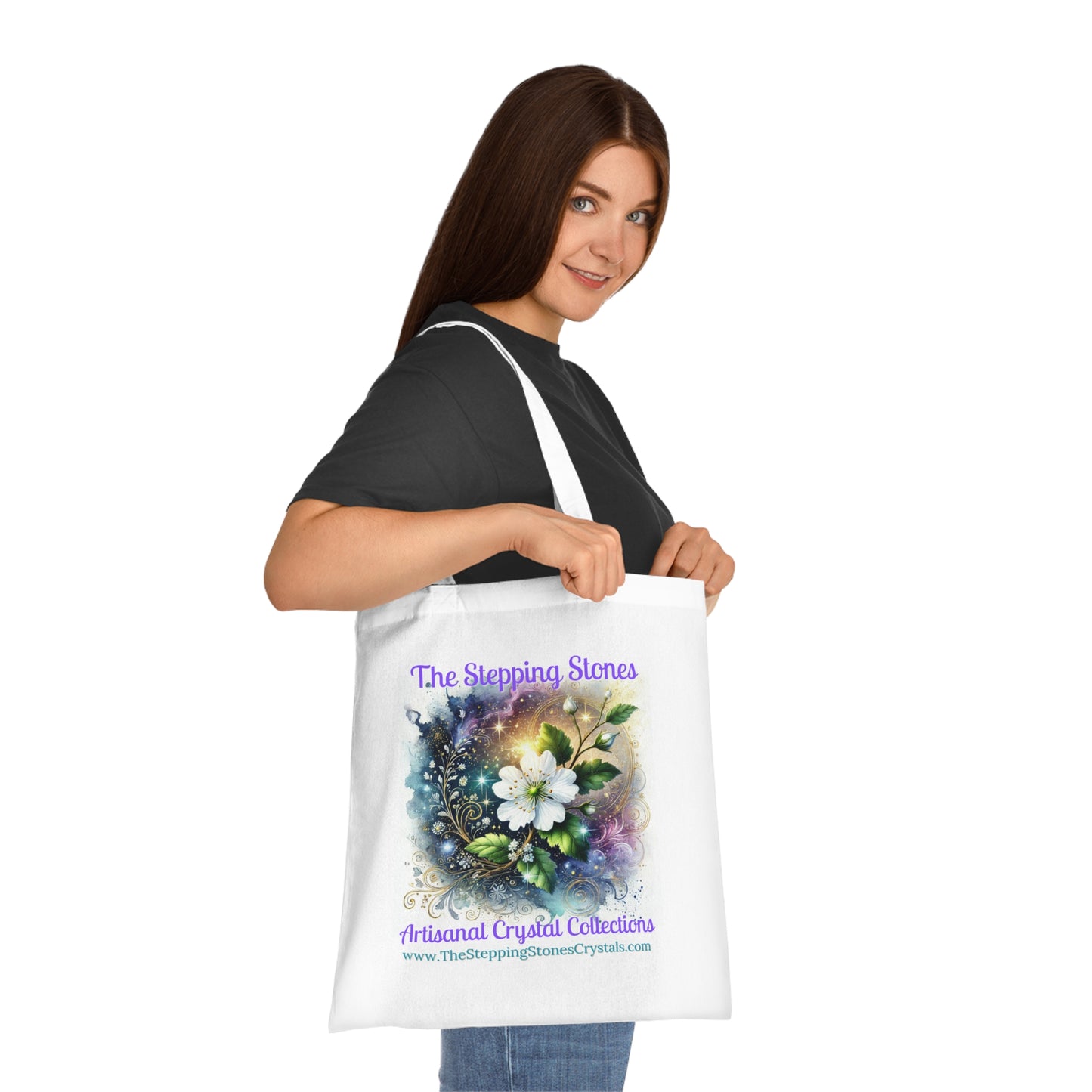 Artisan Hawthorn Cotton Tote - Eco-Friendly Shopping Bag for Everyday Use