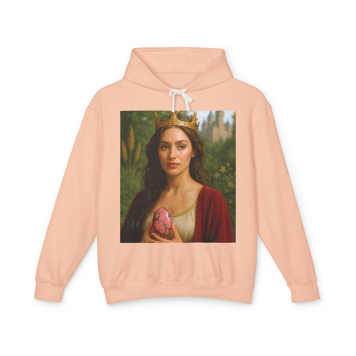 Empress Rhodonite Unisex Lightweight Hooded Sweatshirt