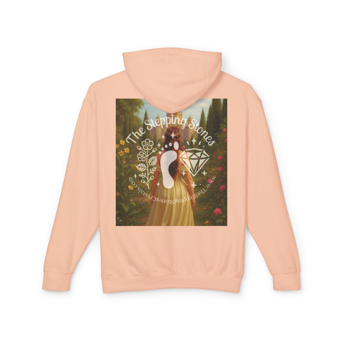 Empress Rhodonite Unisex Lightweight Hooded Sweatshirt