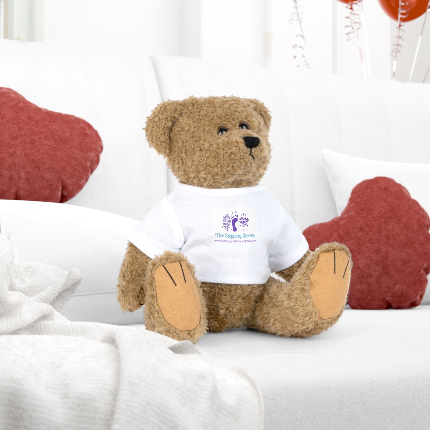 The Stepping Stones Stuffie- Bear, Bunny, Elephant, Sheep