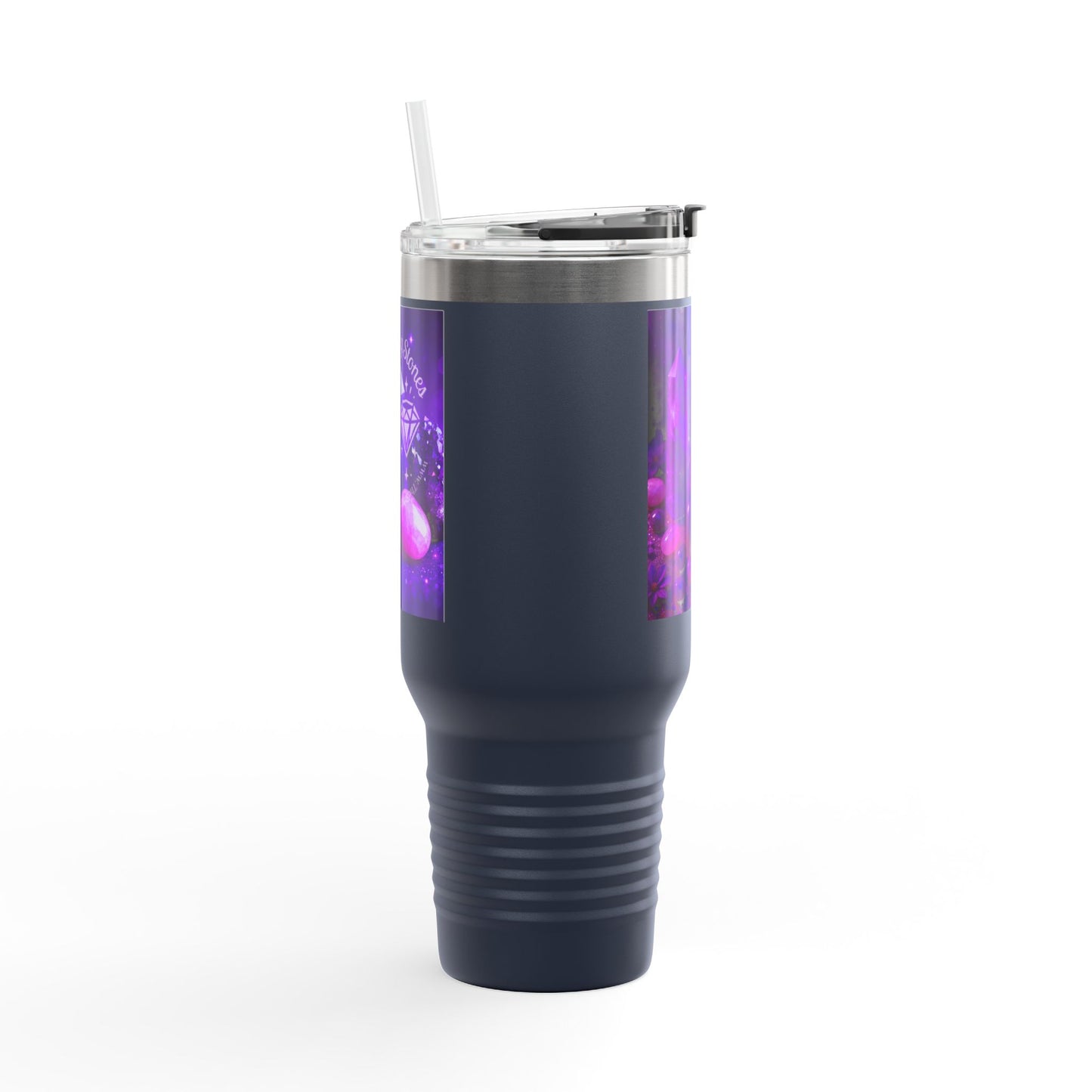 TSS Crystals Insulated Travel Mug - 40oz Crystal Design