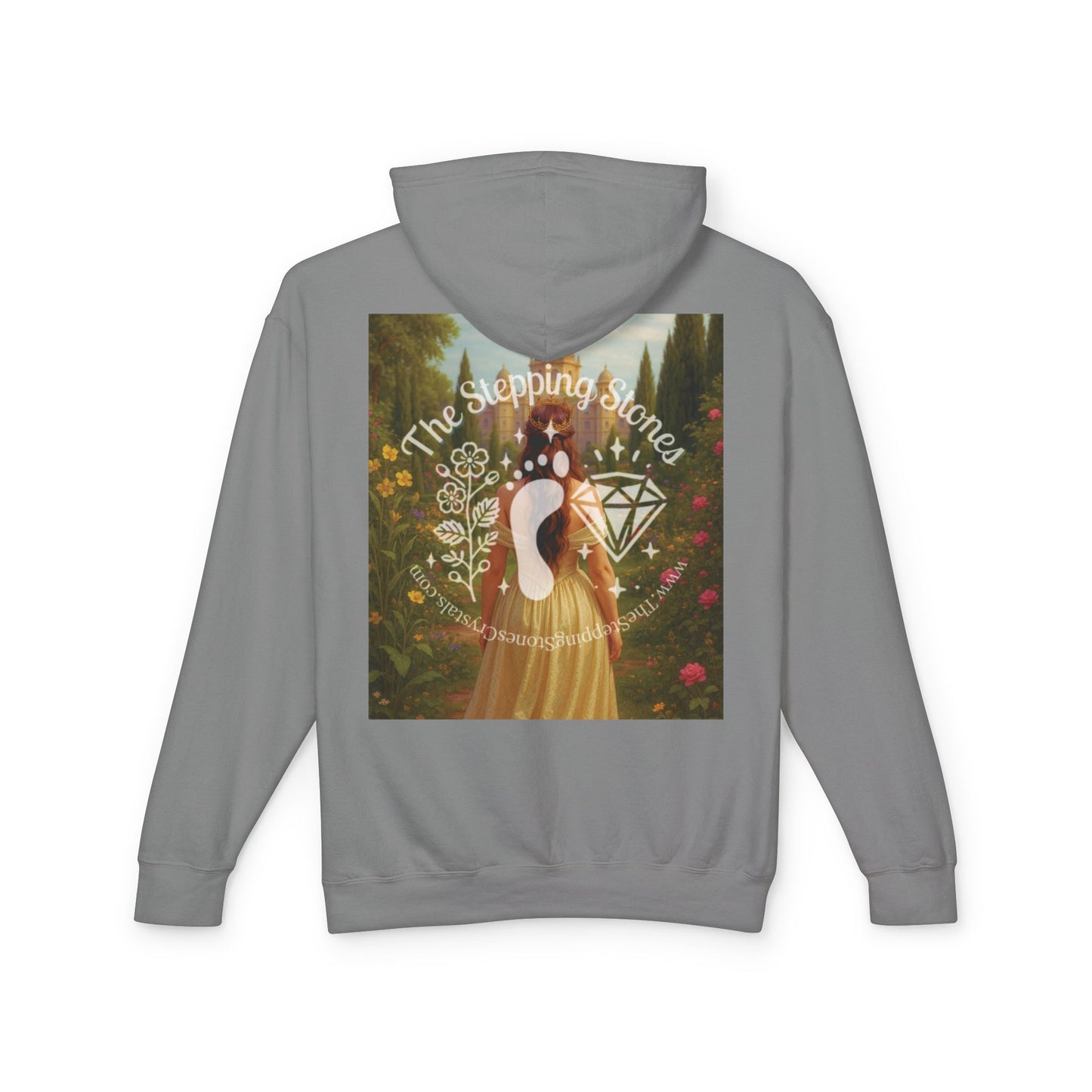 Empress Rhodonite Unisex Lightweight Hooded Sweatshirt
