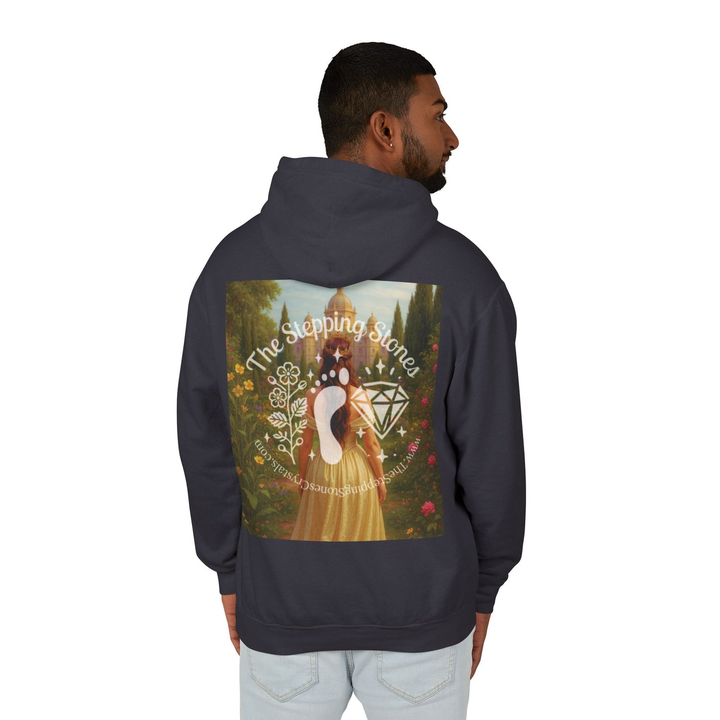 Empress Rhodonite Unisex Lightweight Hooded Sweatshirt