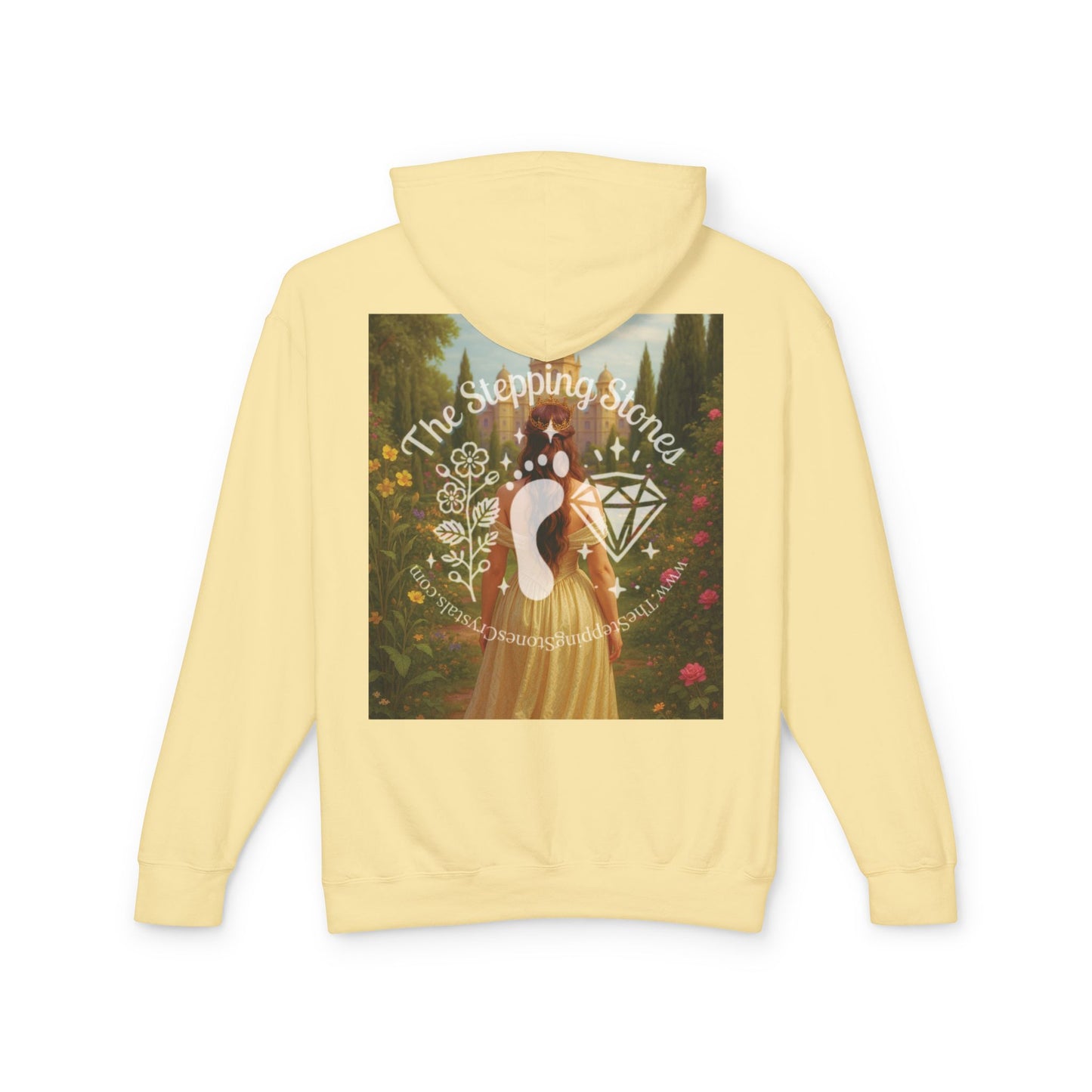 Empress Rhodonite Unisex Lightweight Hooded Sweatshirt