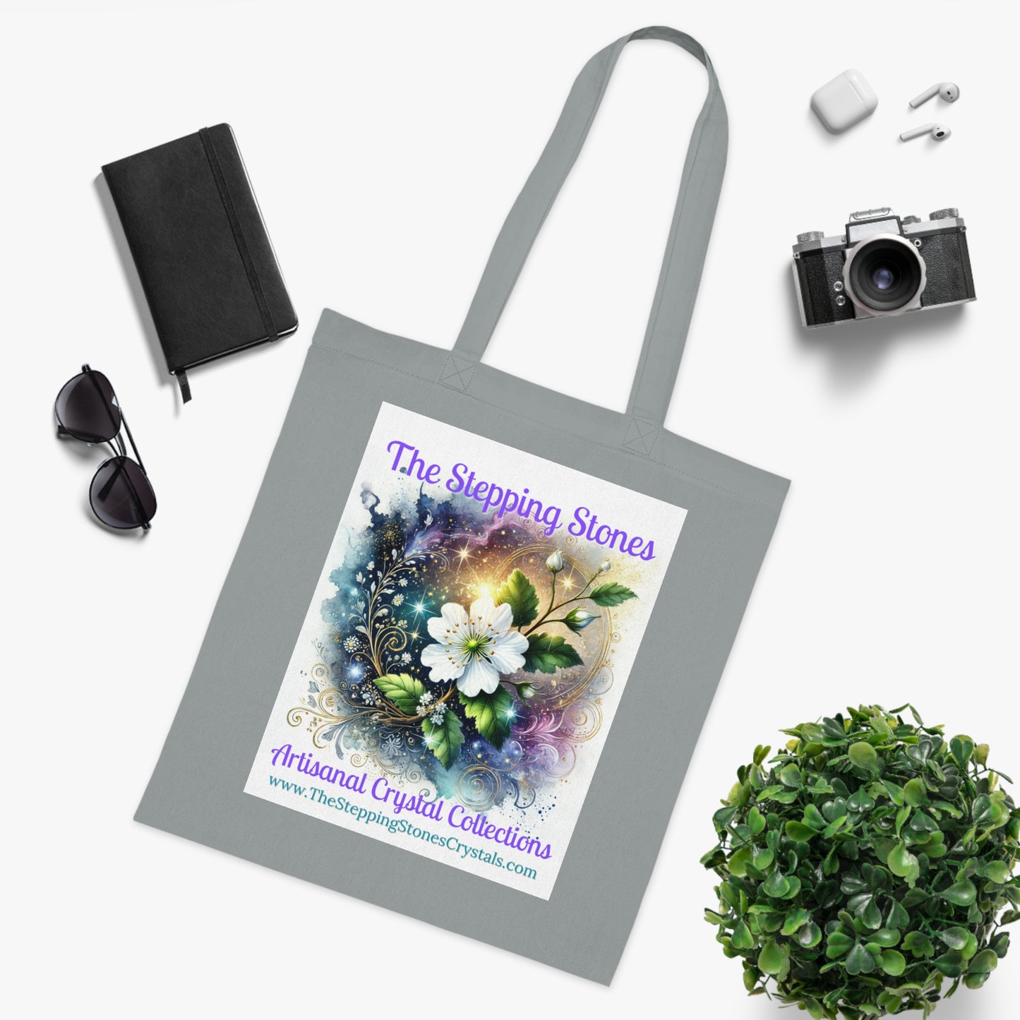 Artisan Hawthorn Cotton Tote - Eco-Friendly Shopping Bag for Everyday Use