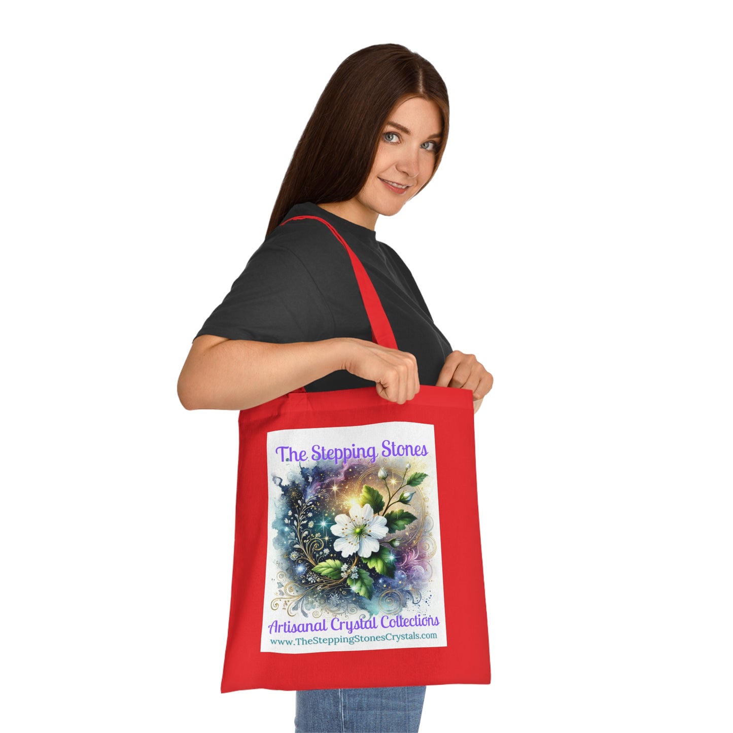 Artisan Hawthorn Cotton Tote - Eco-Friendly Shopping Bag for Everyday Use