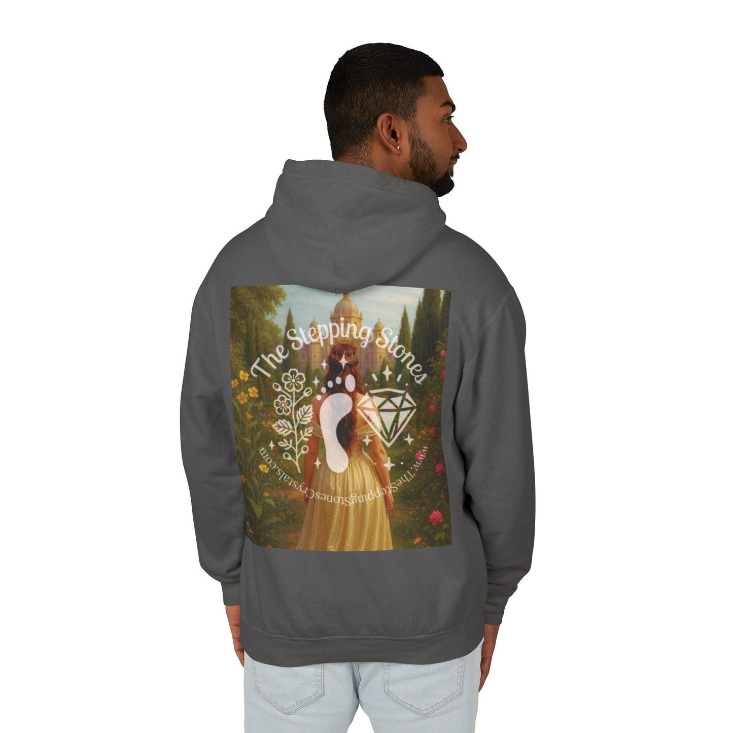 Empress Rhodonite Unisex Lightweight Hooded Sweatshirt