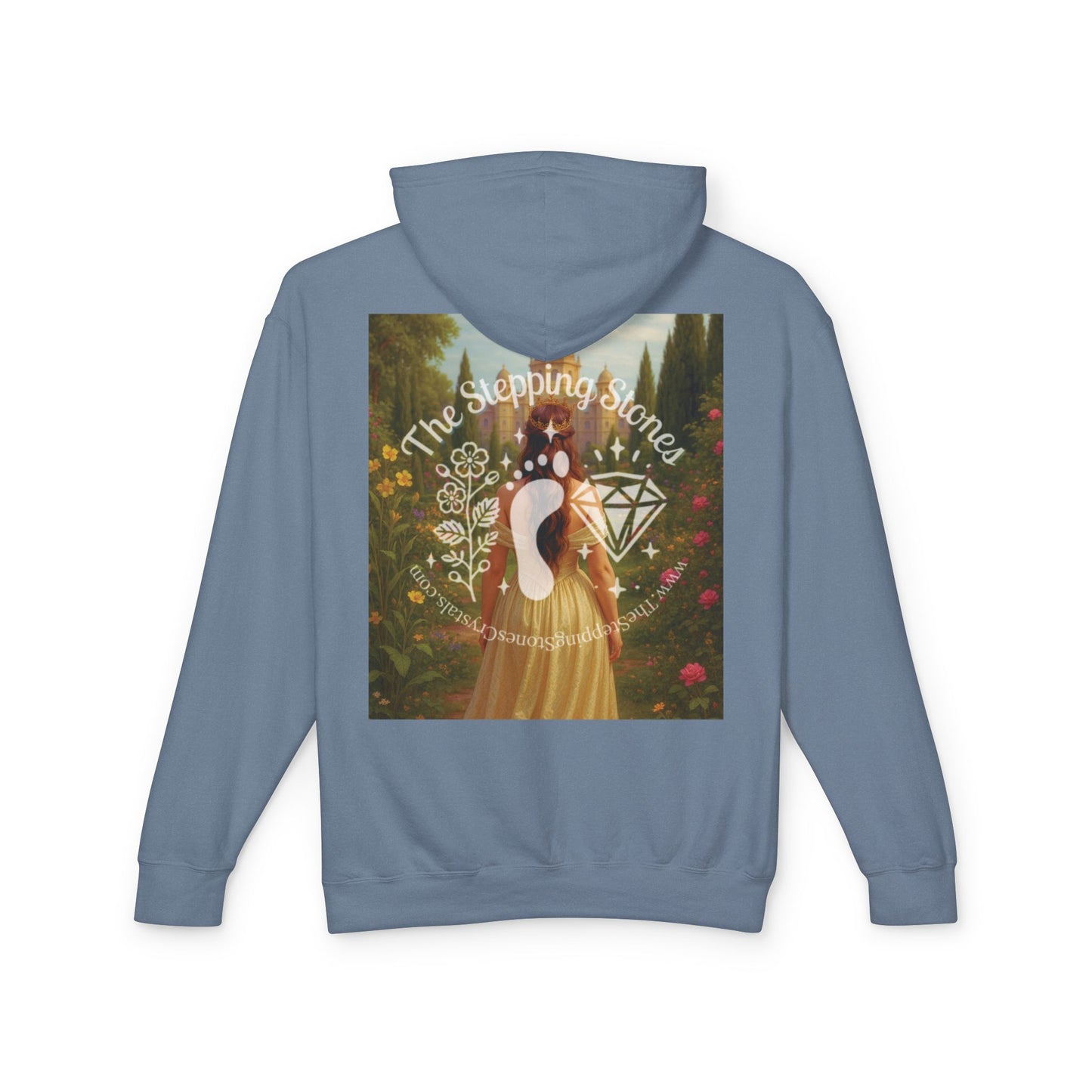 Empress Rhodonite Unisex Lightweight Hooded Sweatshirt