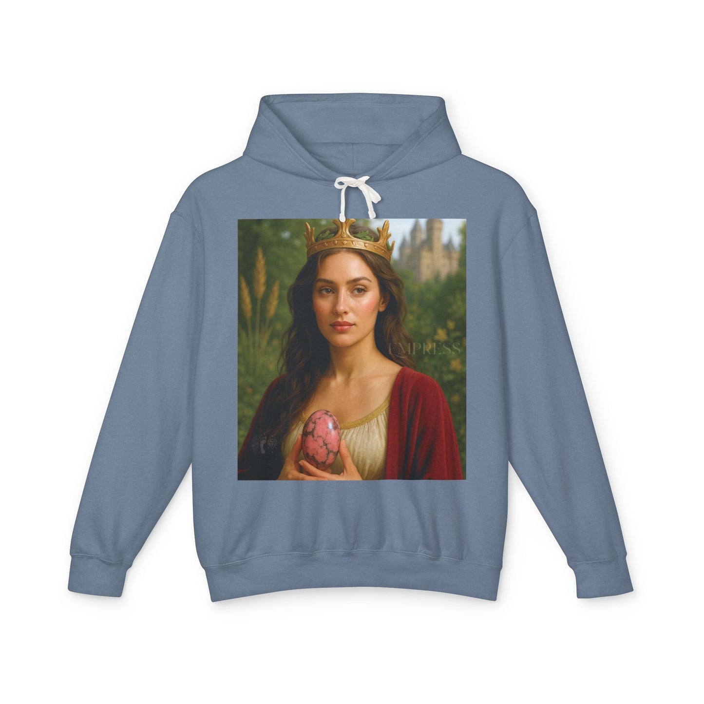 Empress Rhodonite Unisex Lightweight Hooded Sweatshirt