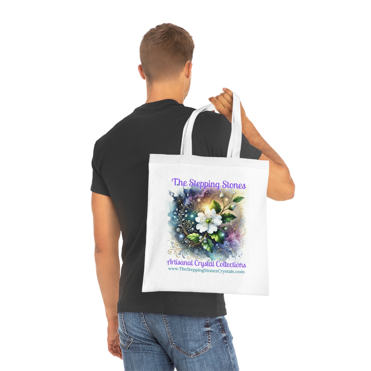Artisan Hawthorn Cotton Tote - Eco-Friendly Shopping Bag for Everyday Use
