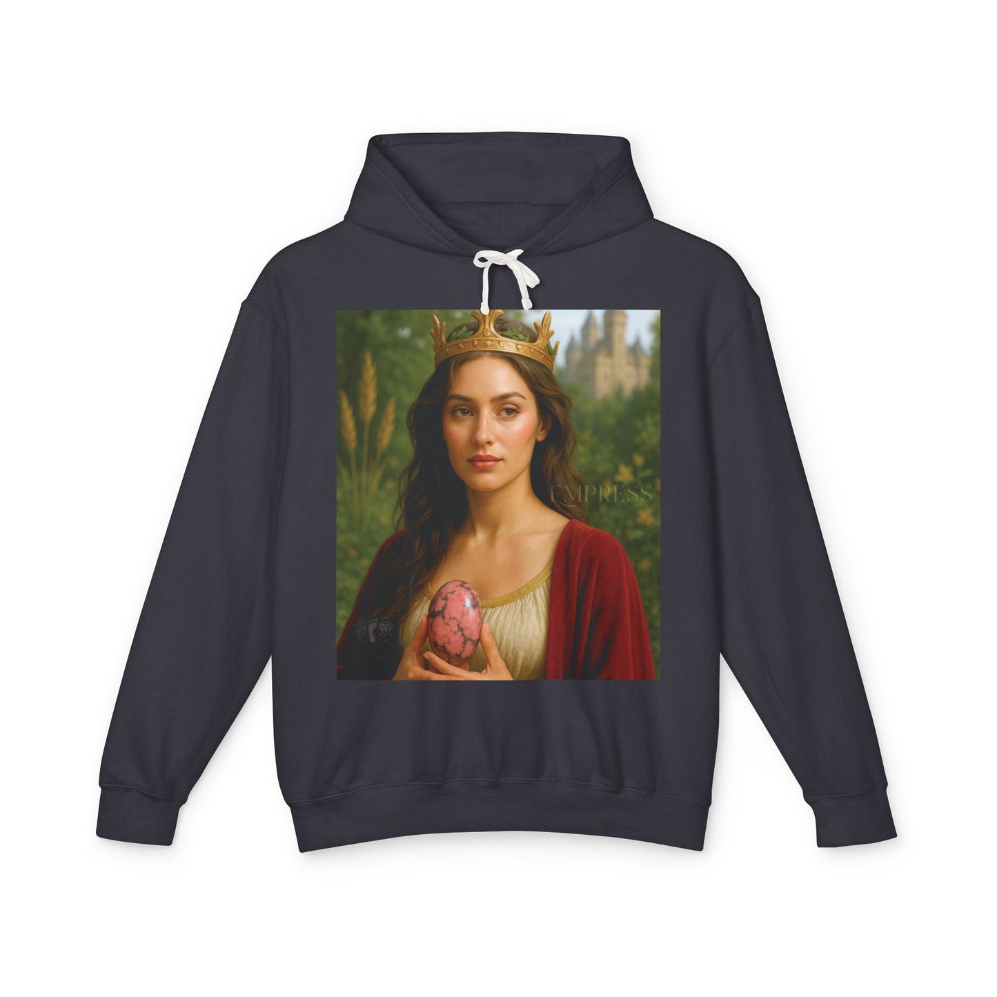 Empress Rhodonite Unisex Lightweight Hooded Sweatshirt