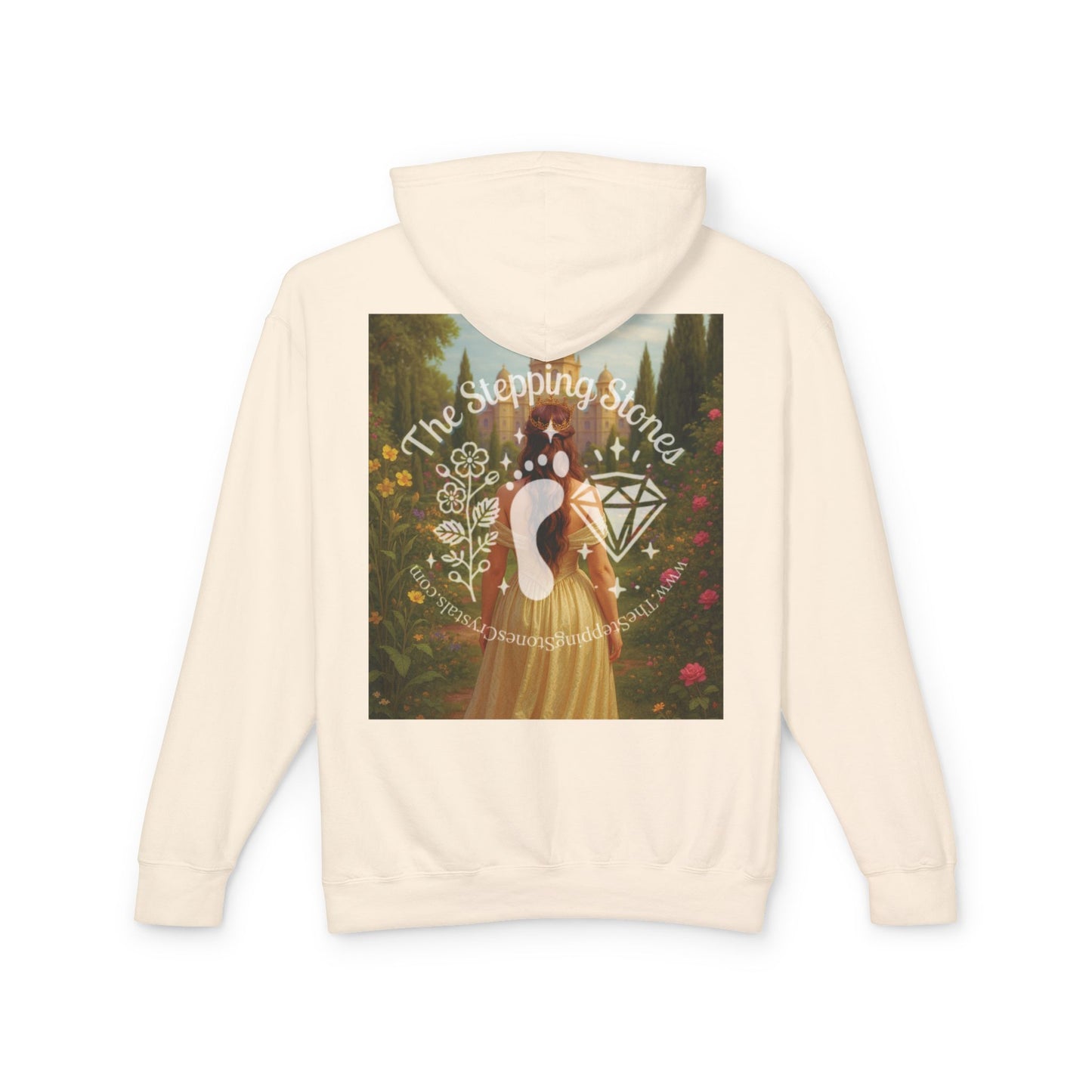 Empress Rhodonite Unisex Lightweight Hooded Sweatshirt