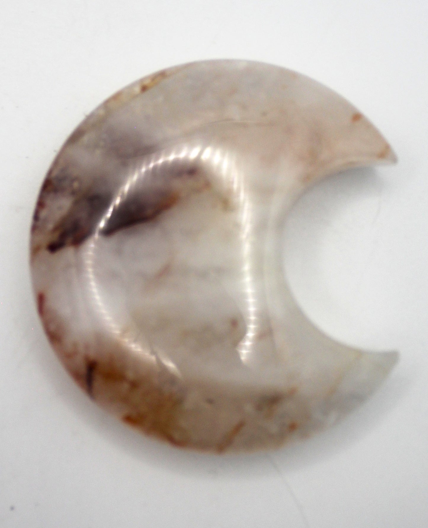 Hematoid Quartz Moon