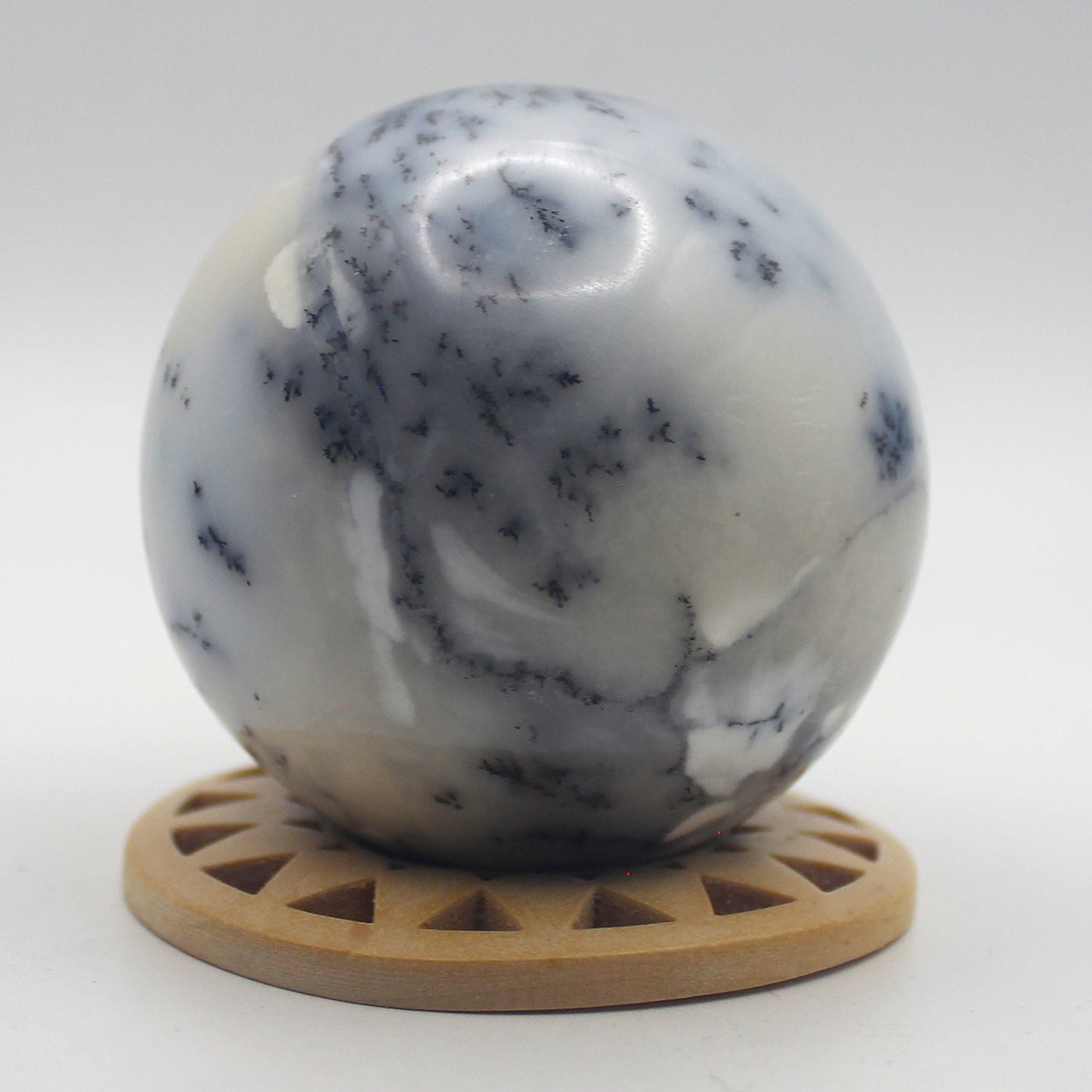Dendritic Agate Sphere