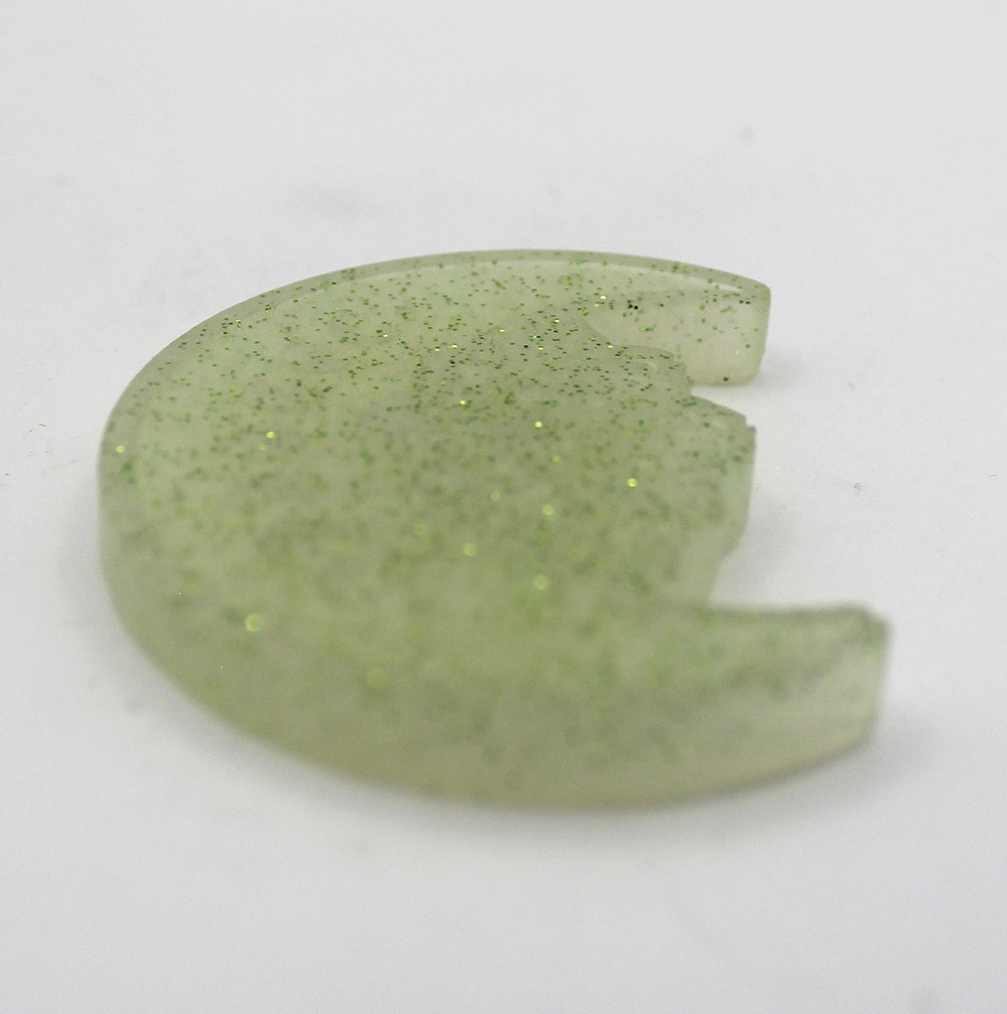 Resin Moon with Phases and Flower