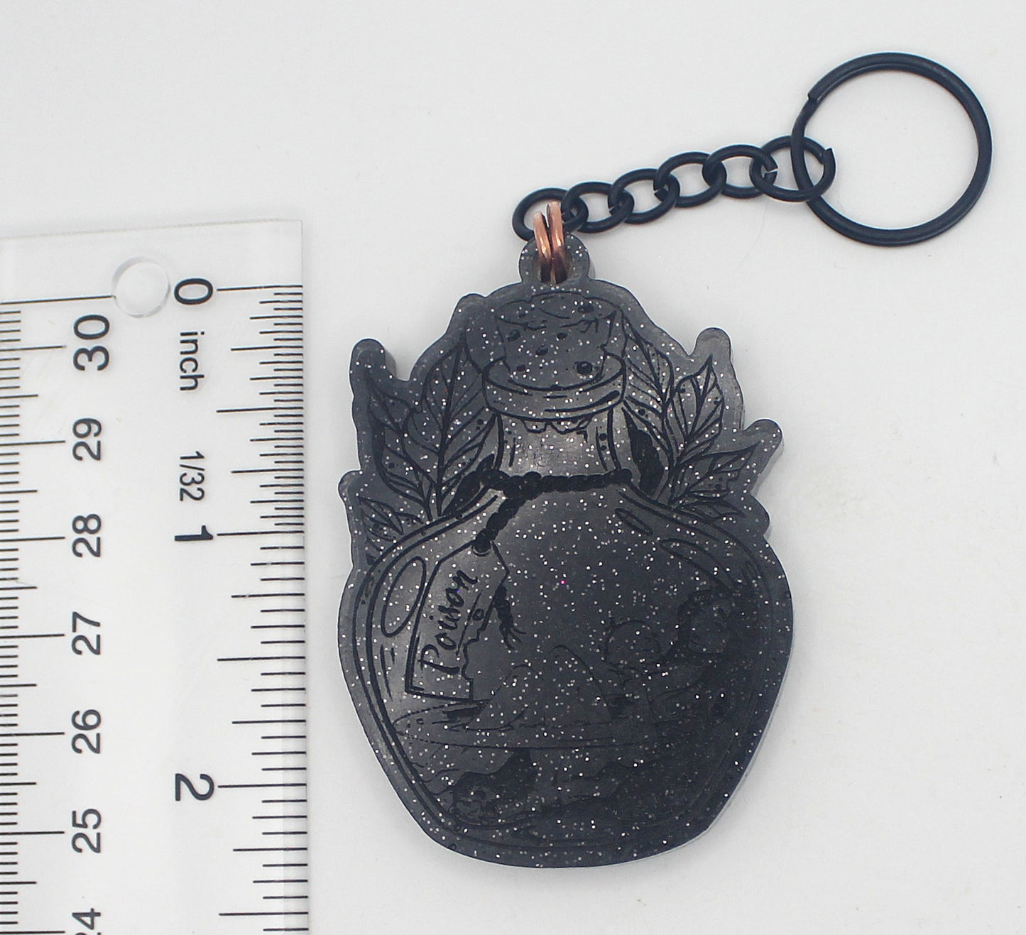 Resin Potion Bottle Keychain