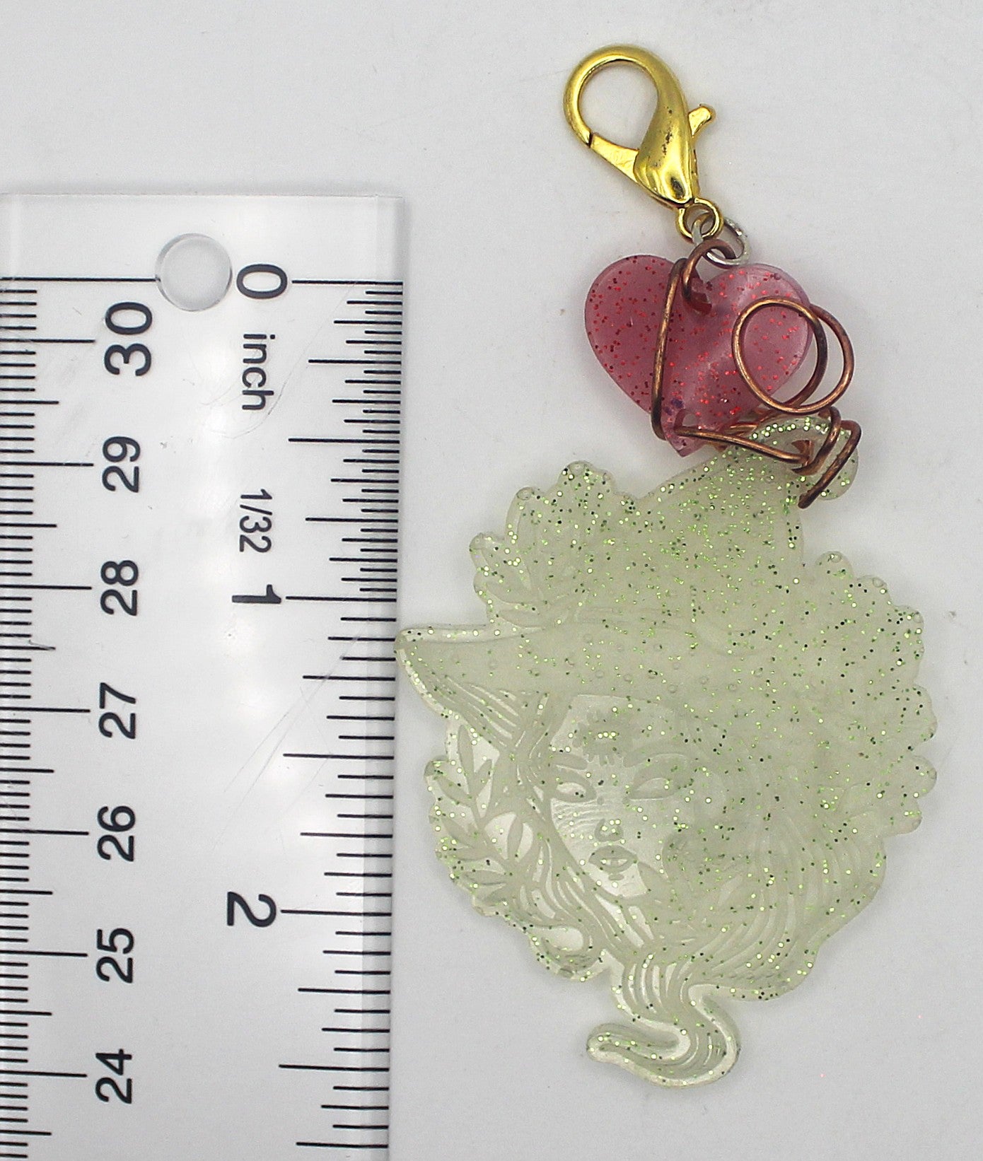 Resin Third Eye Witch Custom Keychain