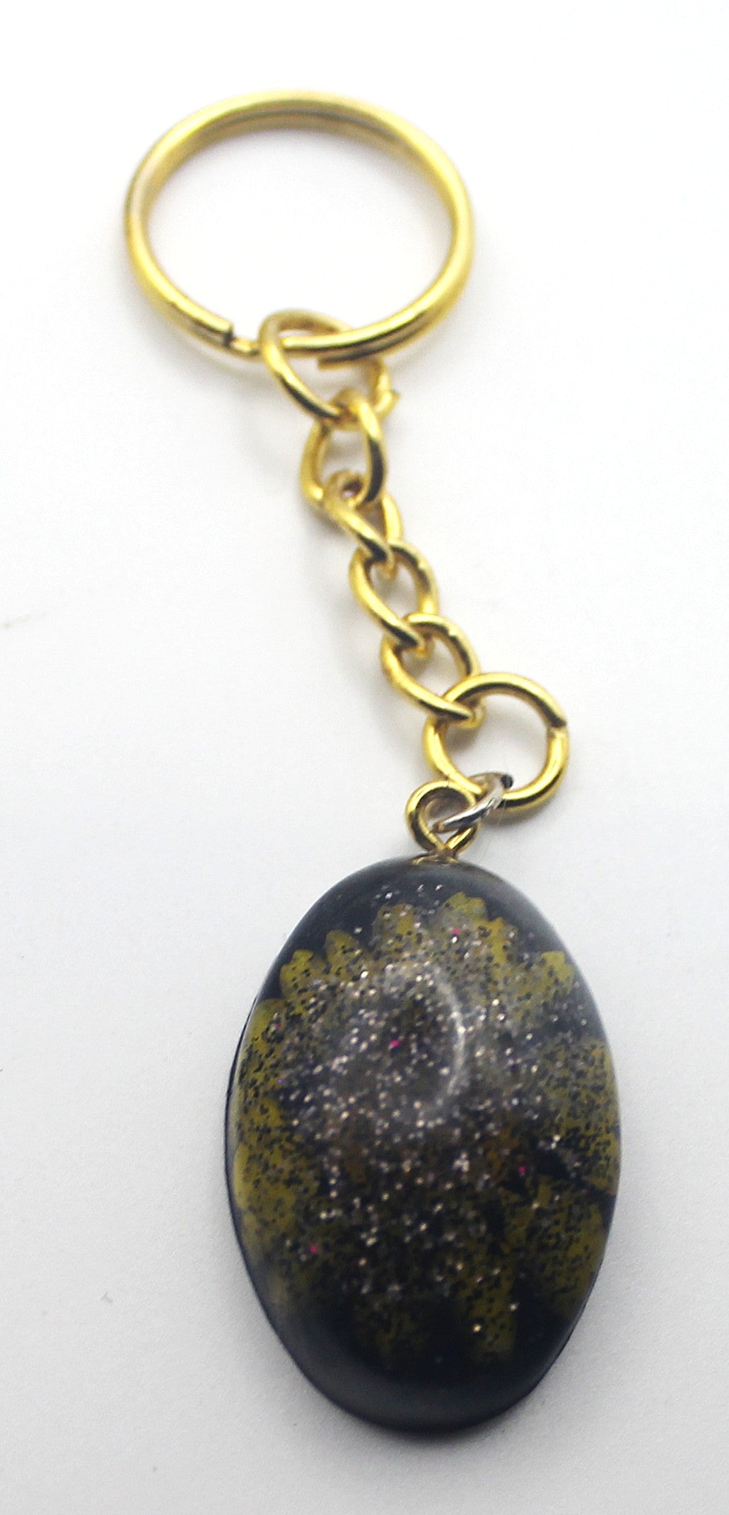 Resin Flower Keychain