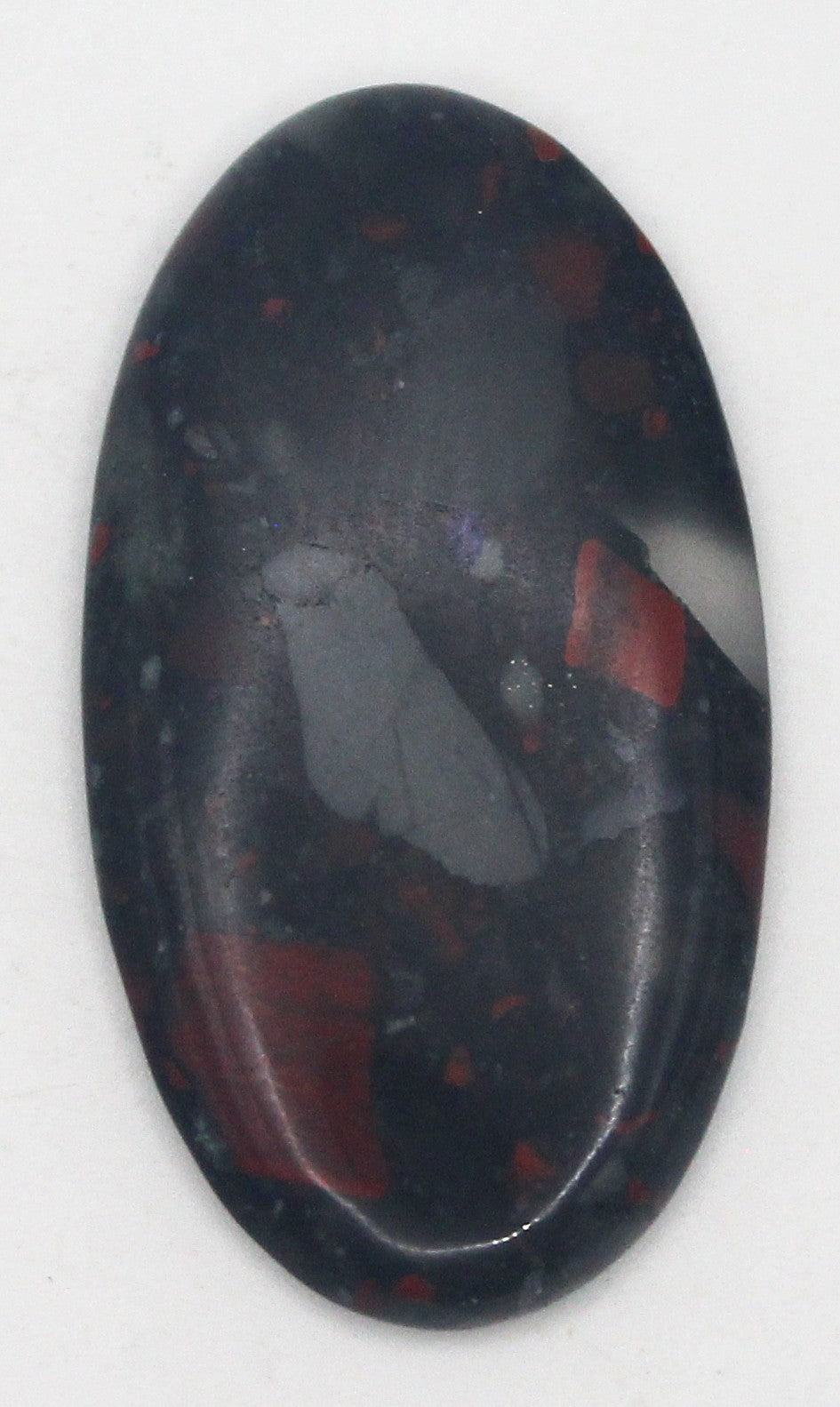 Seftonite (African Blood Jasper) Cabochon