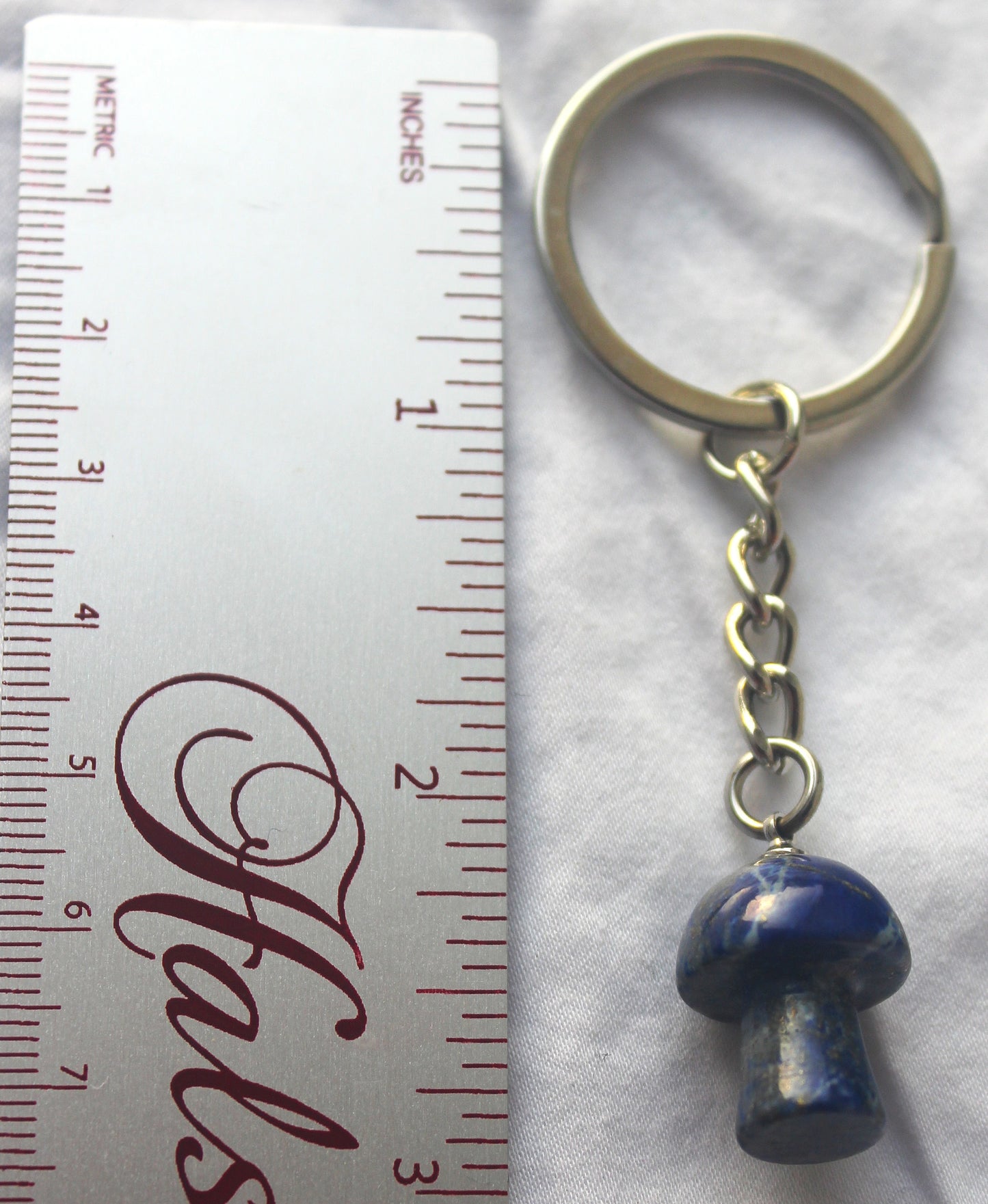 Mini Mushroom Keychain