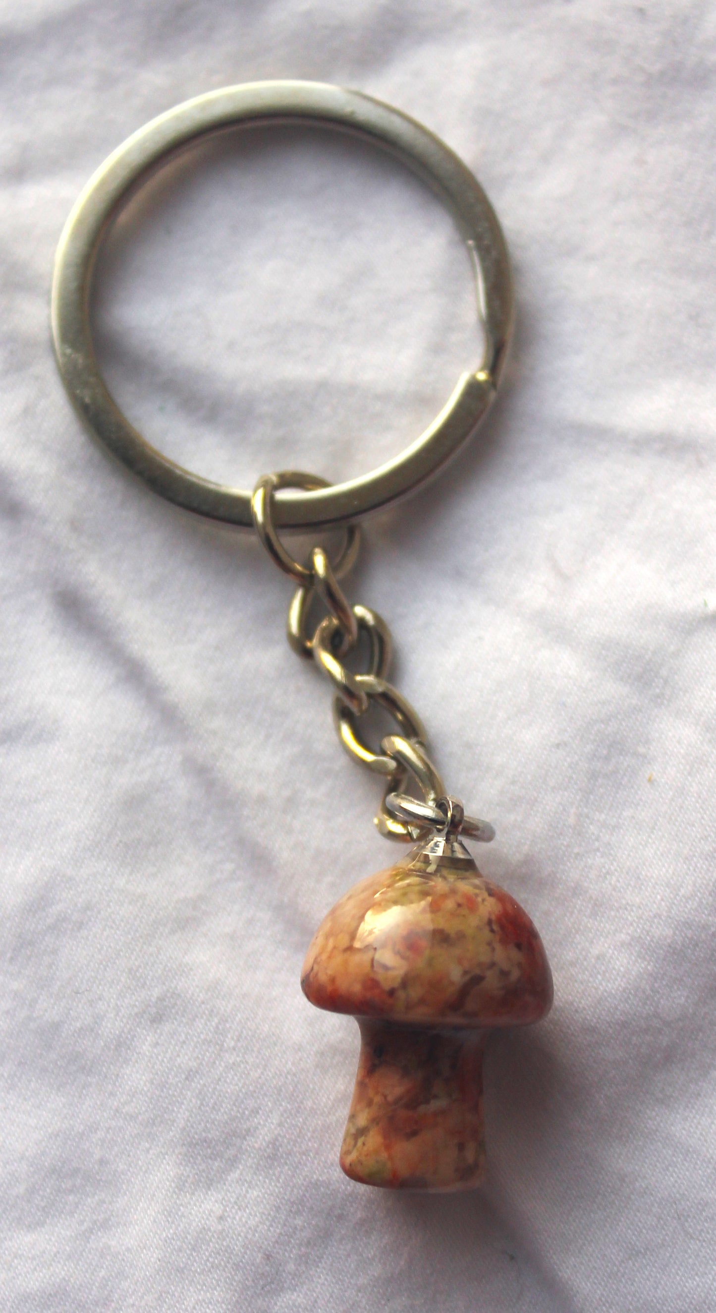 Mini Mushroom Keychain