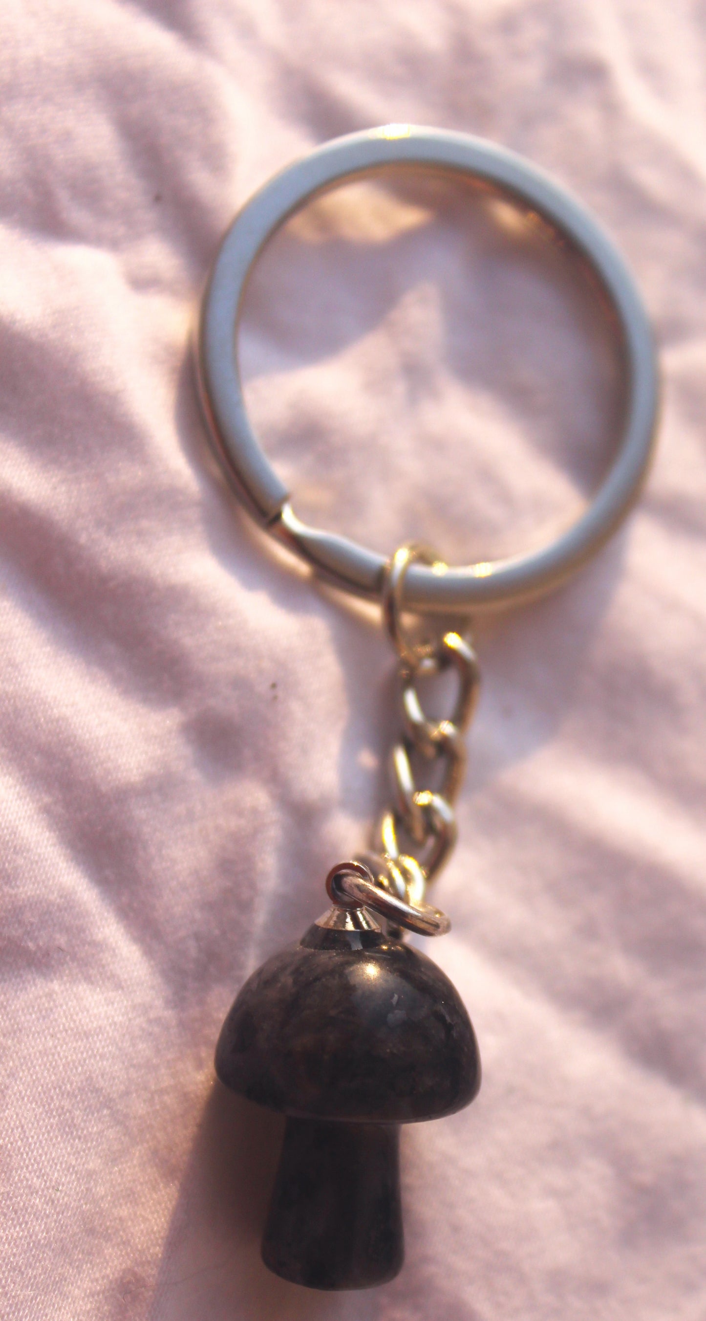 Mini Mushroom Keychain
