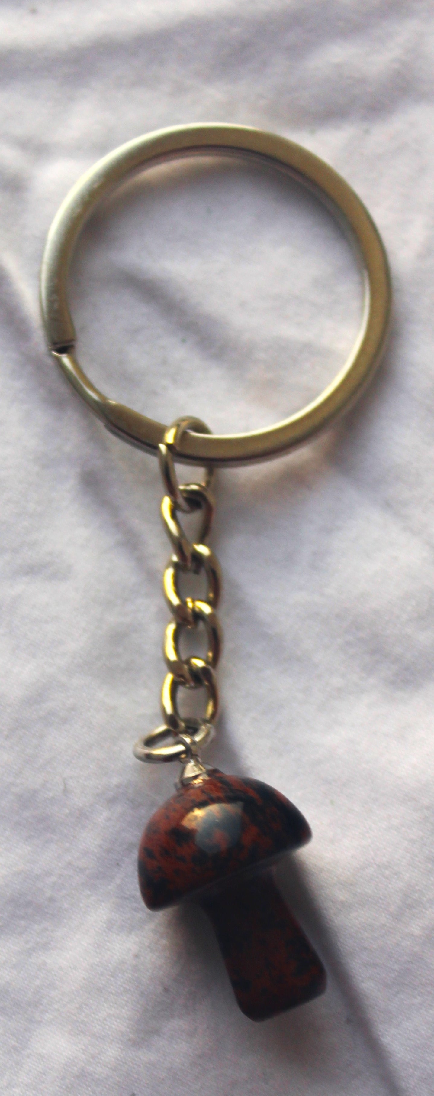 Mini Mushroom Keychain