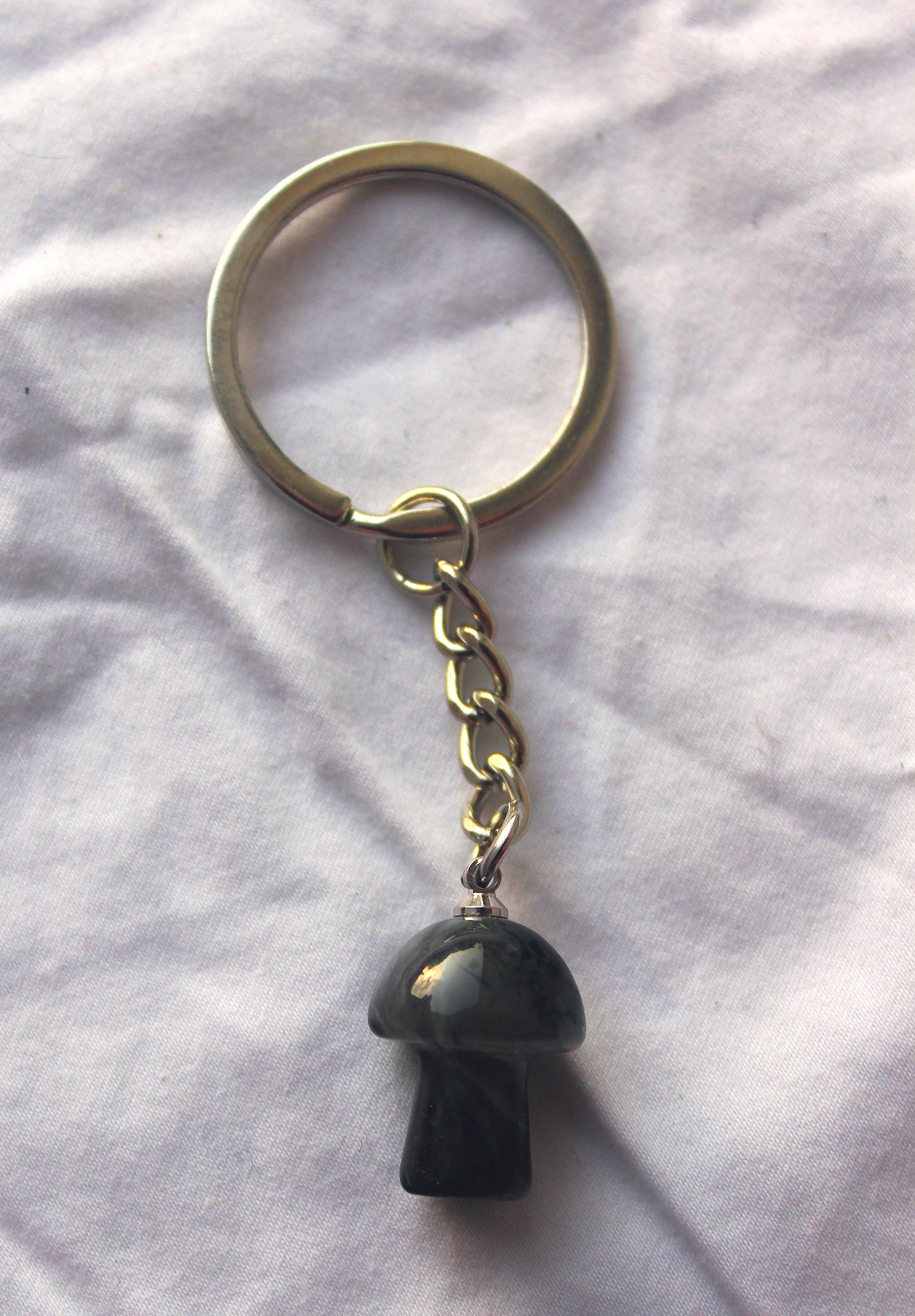Mini Mushroom Keychain